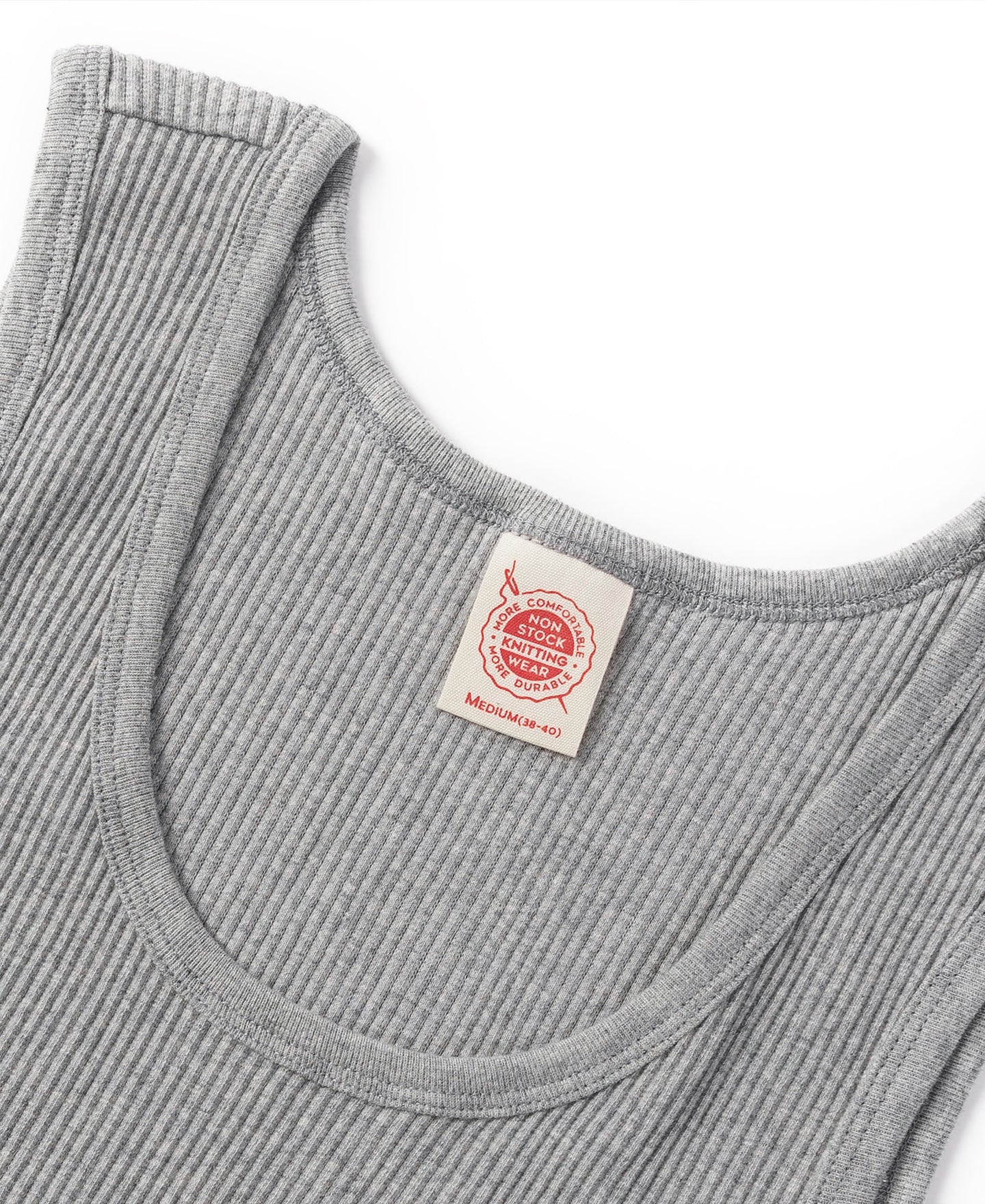 10.5 oz Cotton Tank Top - Gray - Image 8