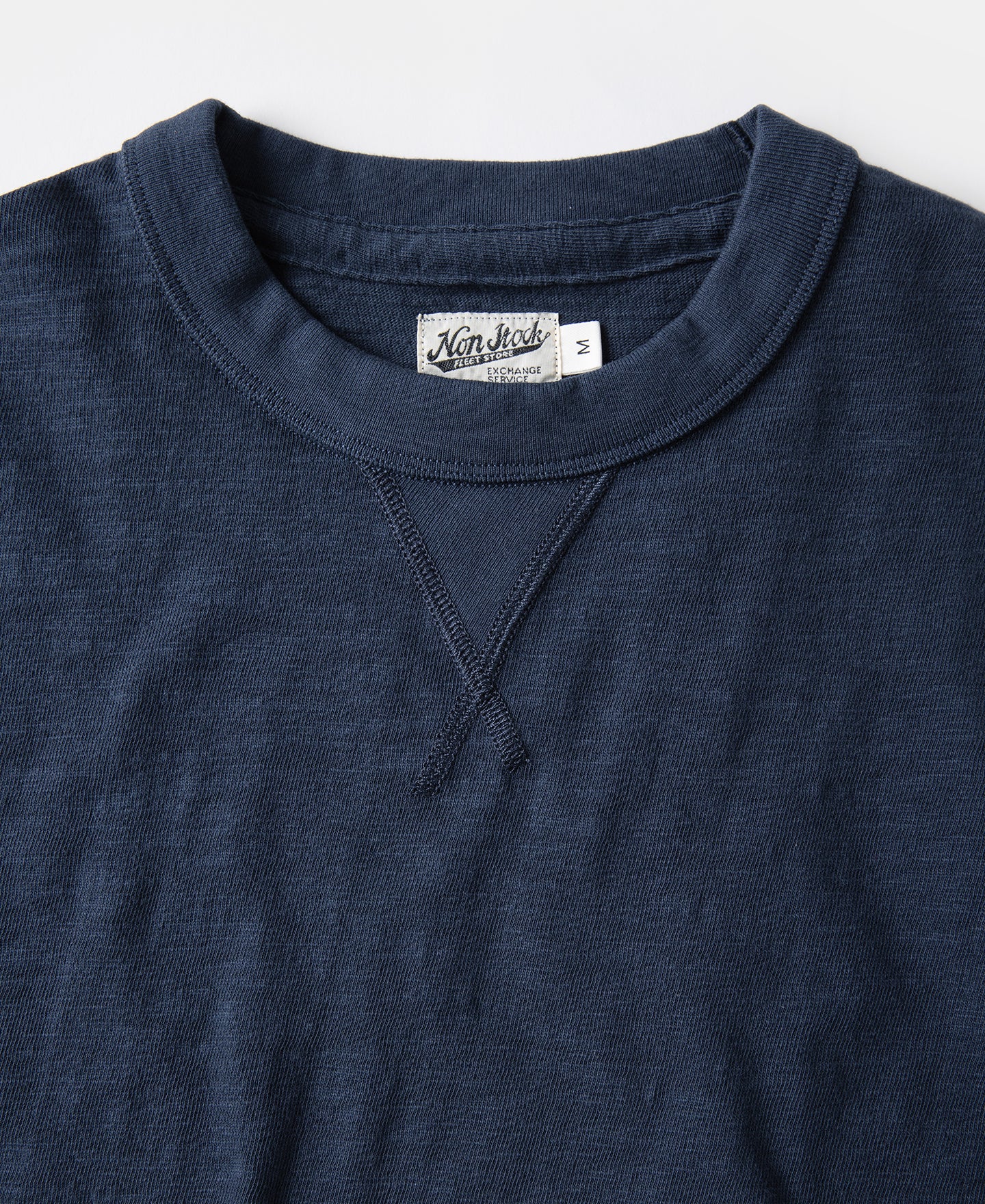 10.5 oz Cotton Tubular Gusset T-Shirt - Indigo - Image 9