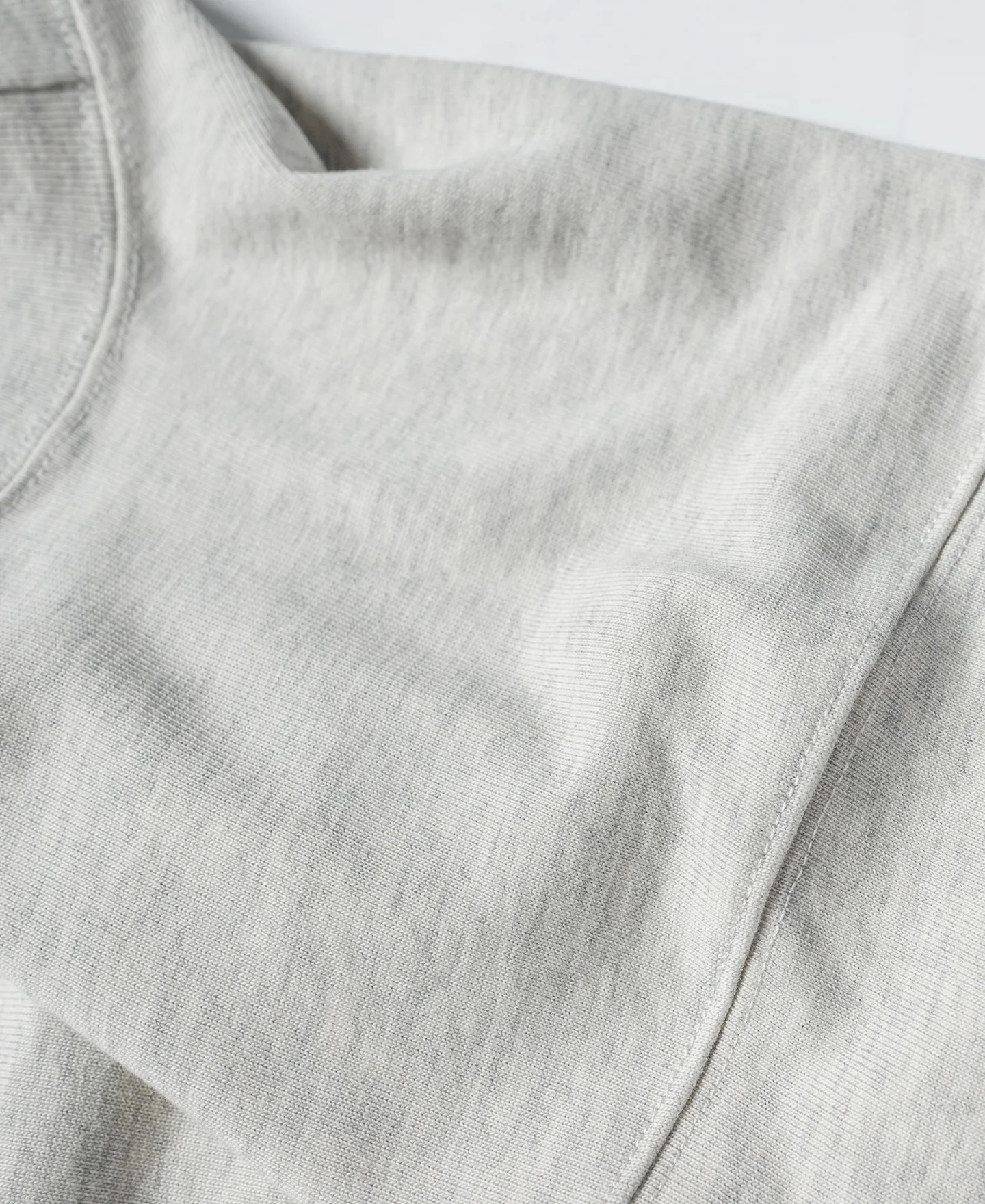 10.6 oz Reverse Weave T-Shirt - Gray - Image 8