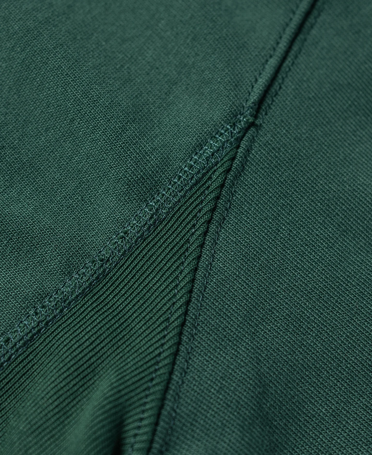 10.6 oz Reverse Weave T-Shirt - Green - Image 9