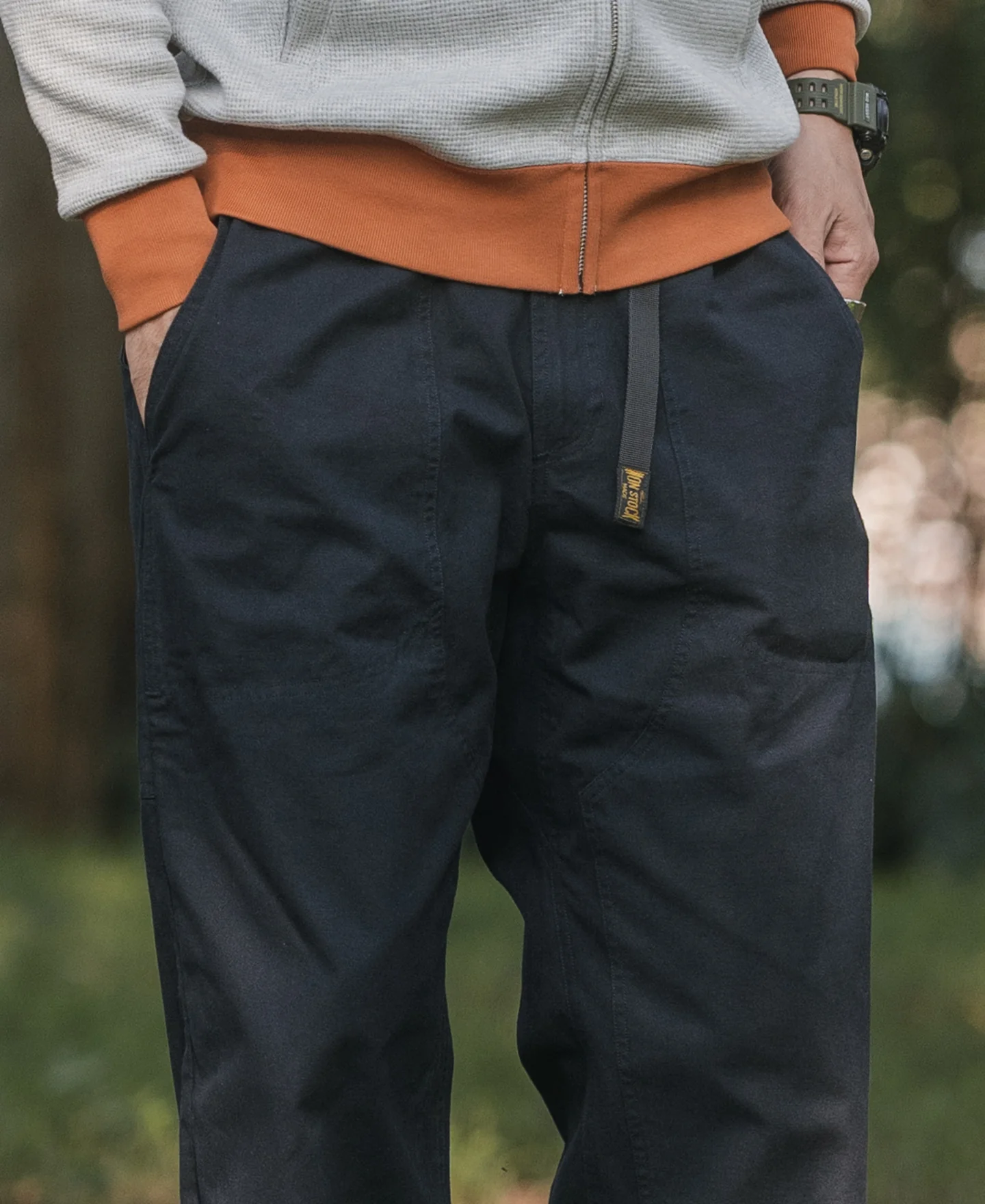 10 oz Cotton Canvas Climbing Pants - Navy - Image 4