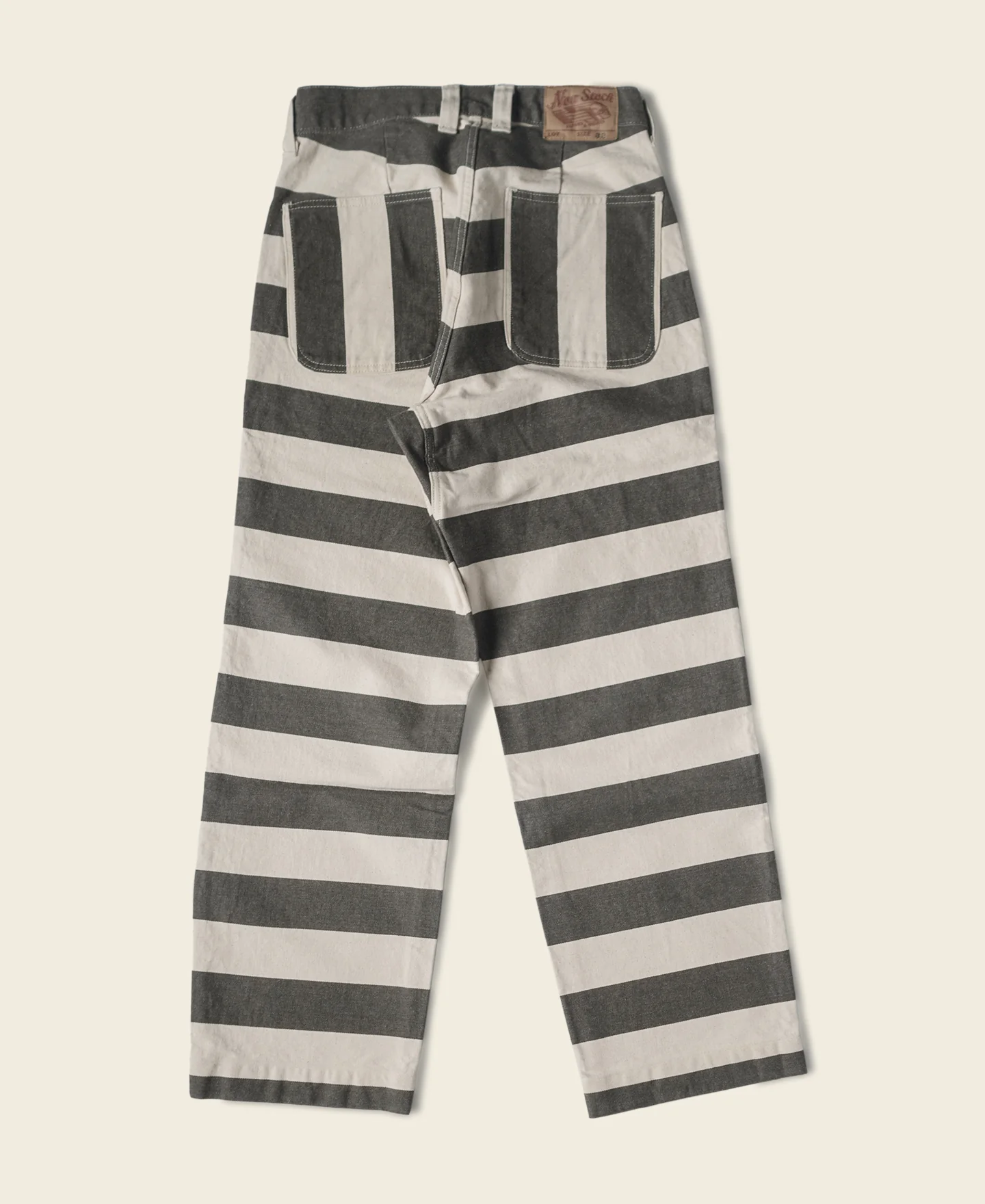 Heavyweight Wide Striped Prisoner Pants - Image 2