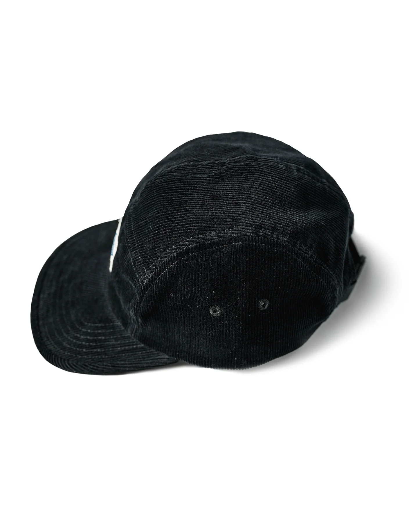 12.5 oz Corduroy 5 Panel Cap - Black - Image 7