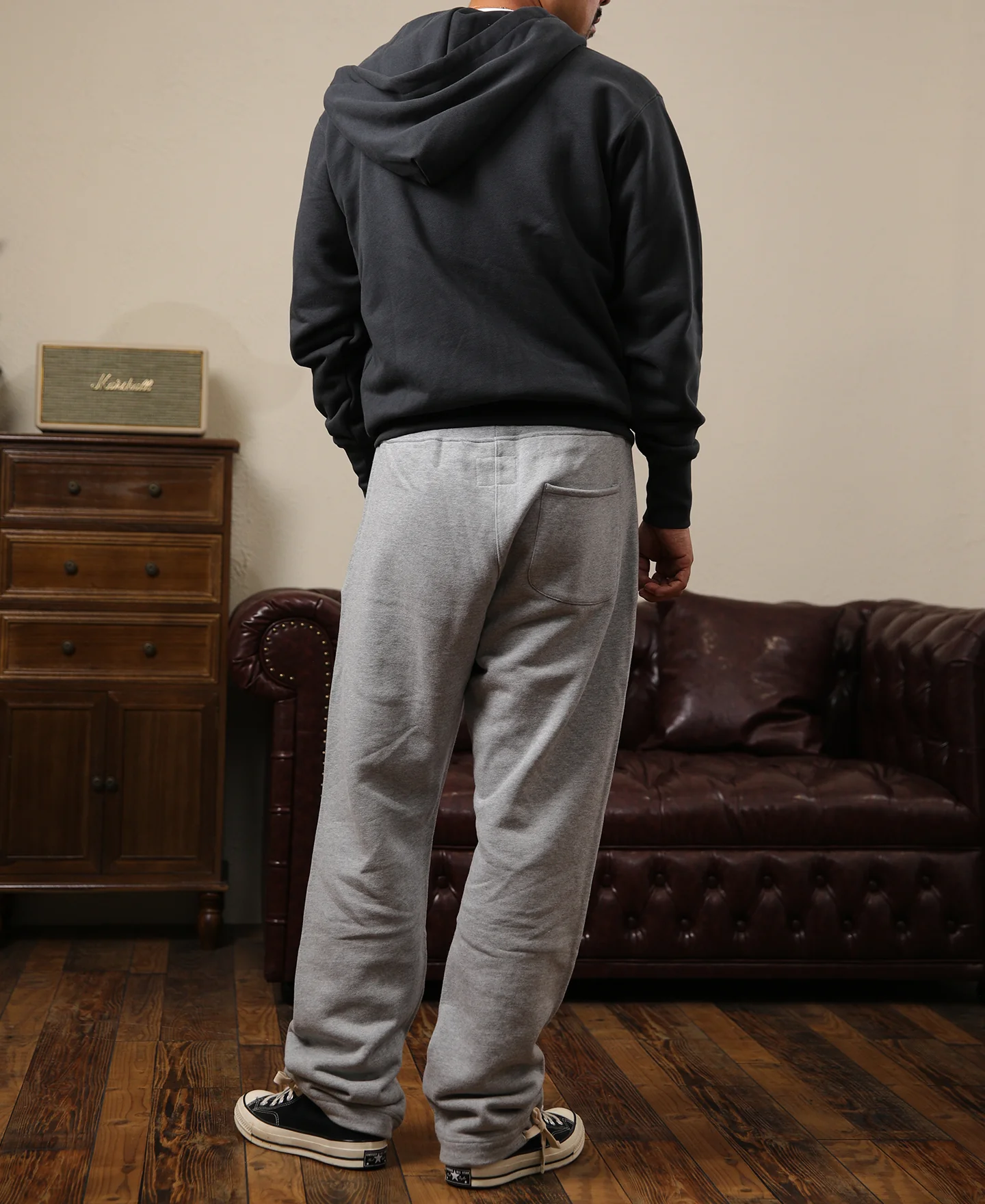 17.6 oz Heavyweight Terry Sweatpants - Gray - Image 7