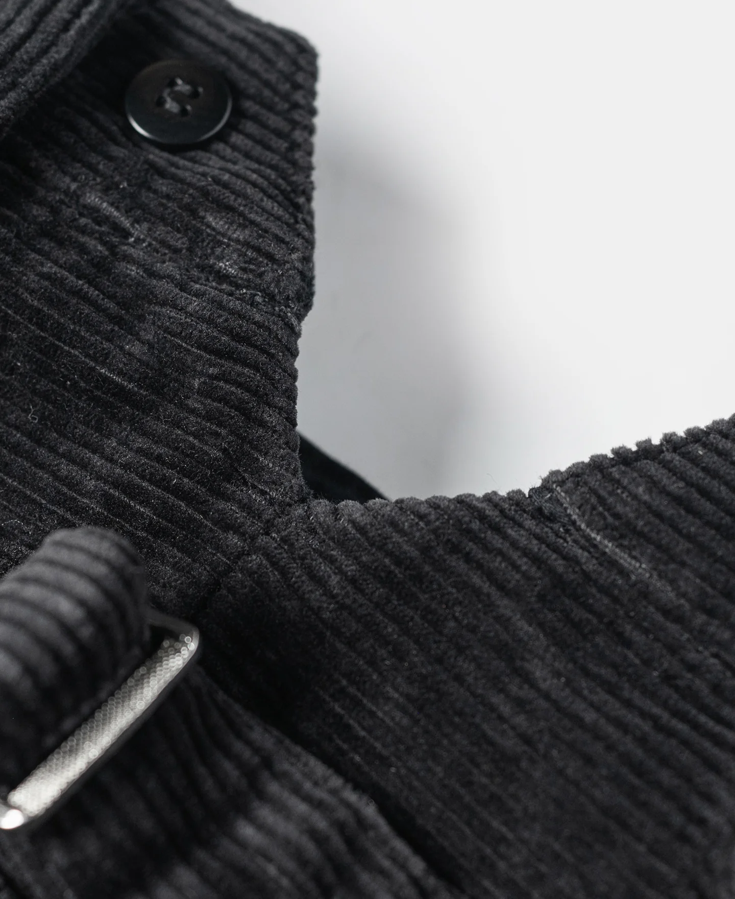 1920s Heavy-Duty Corduroy Work Pants - Black - Image 17