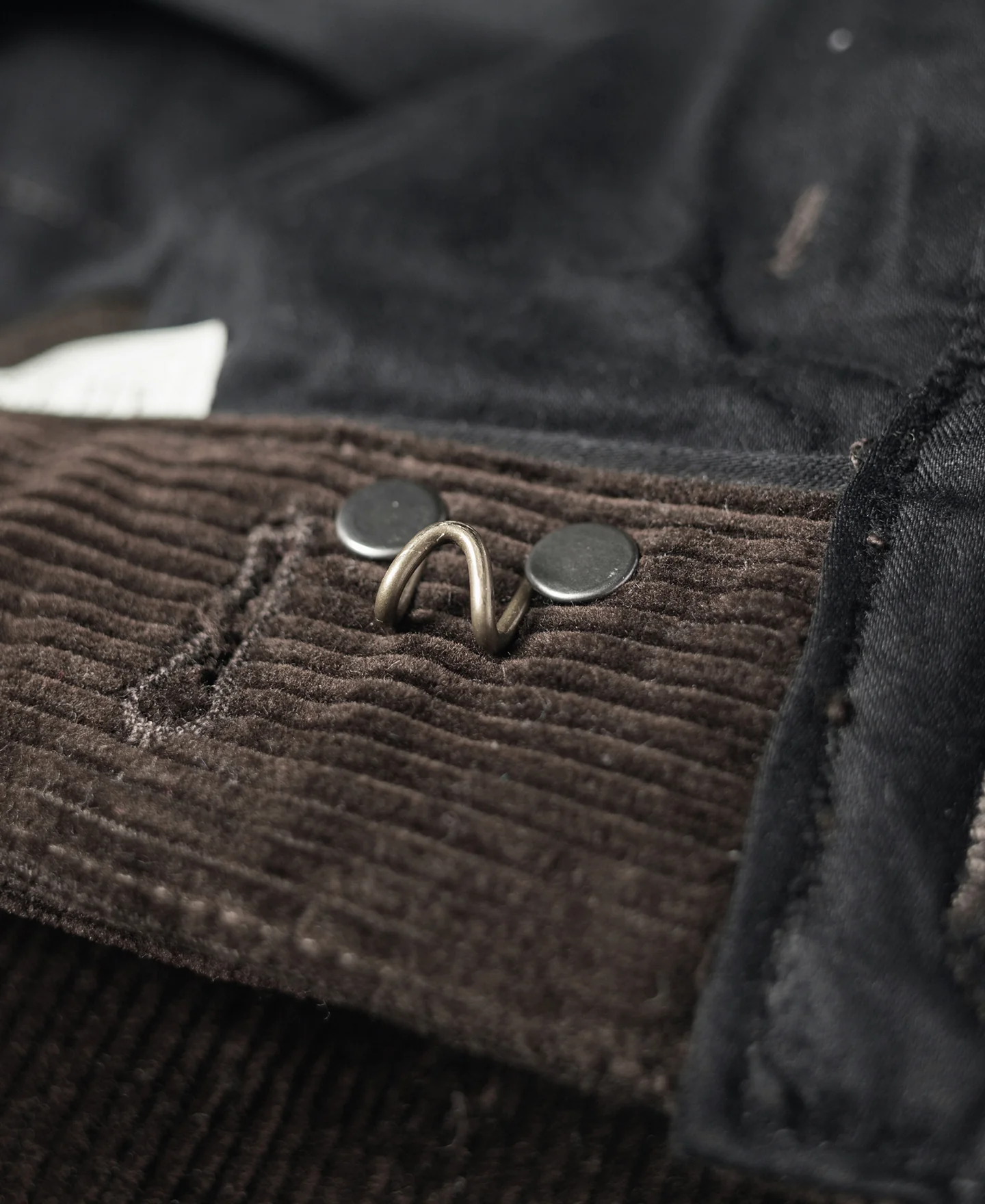 1920s Heavy-Duty Corduroy Work Pants - Brown - Image 11