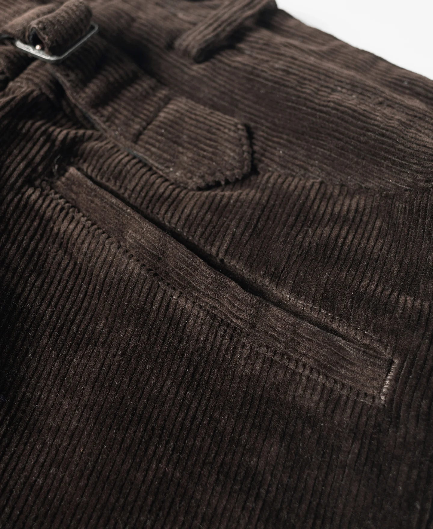 1920s Heavy-Duty Corduroy Work Pants - Brown - Image 14