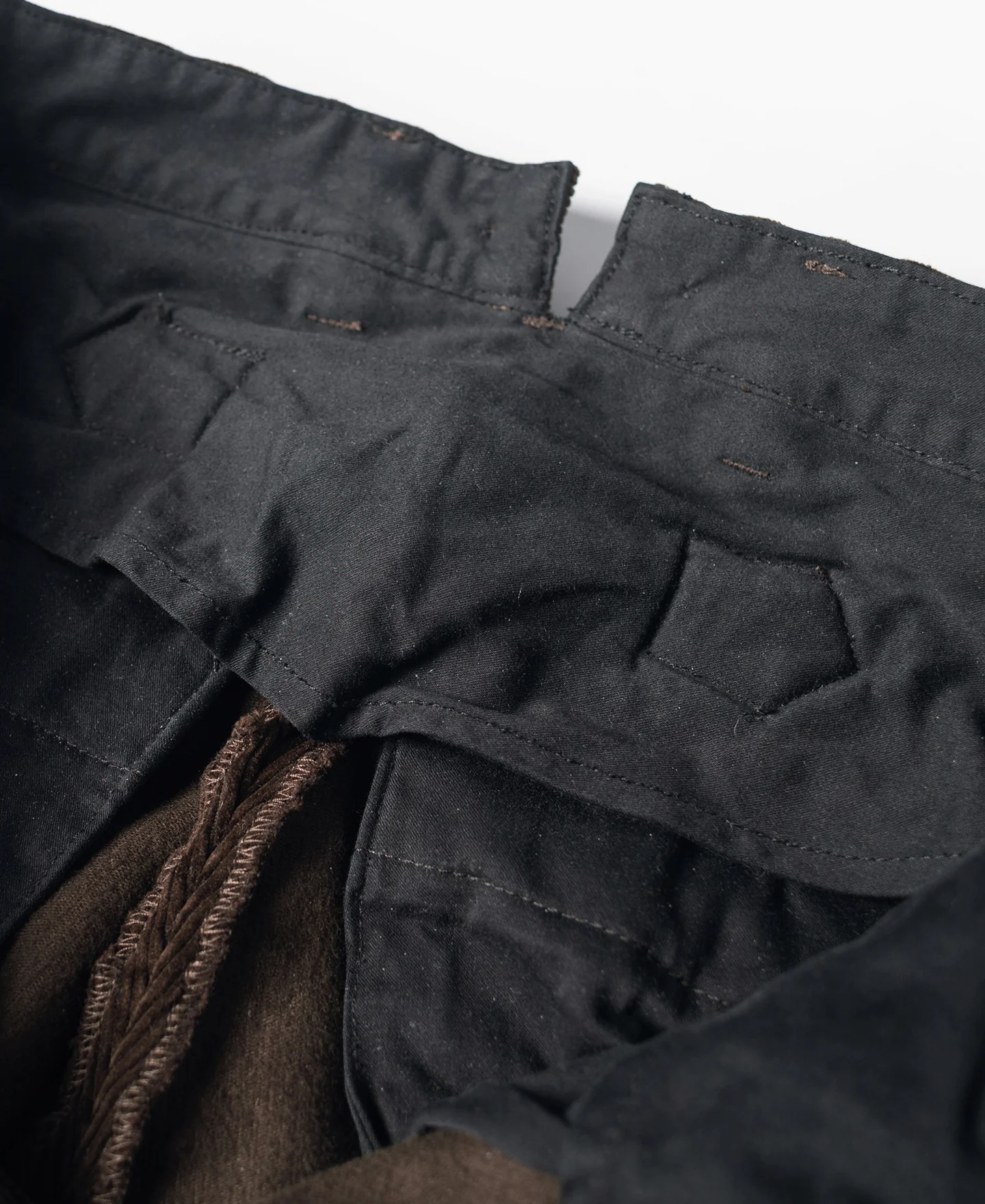 1920s Heavy-Duty Corduroy Work Pants - Brown - Image 16