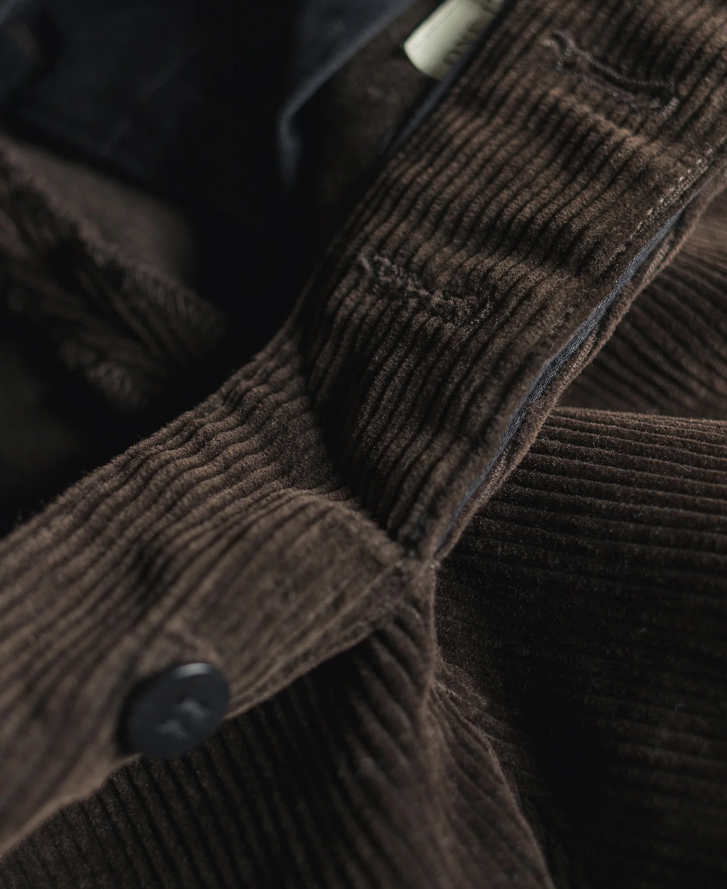 1920s Heavy-Duty Corduroy Work Pants - Brown - Image 9