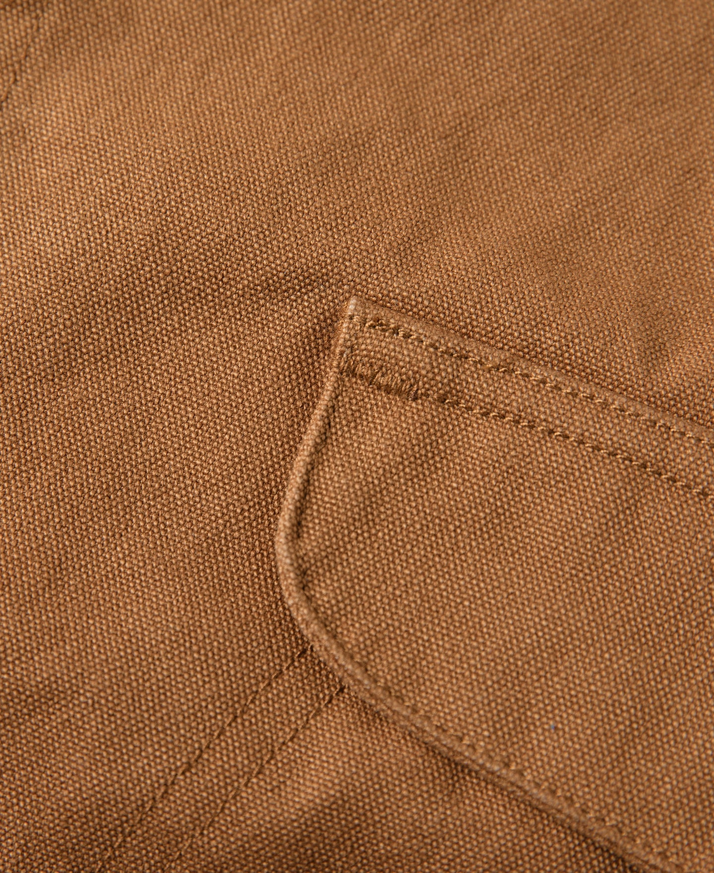 1930s Canvas Game Pockets Vest - Ginger - Image 12