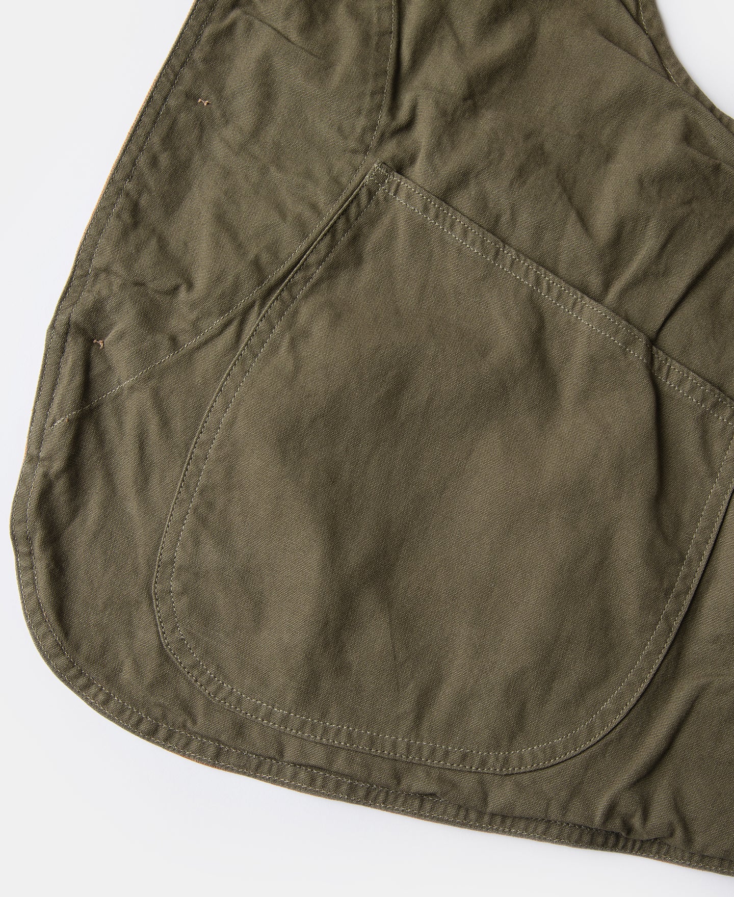 1930s Canvas Game Pockets Vest - Ginger - Image 14