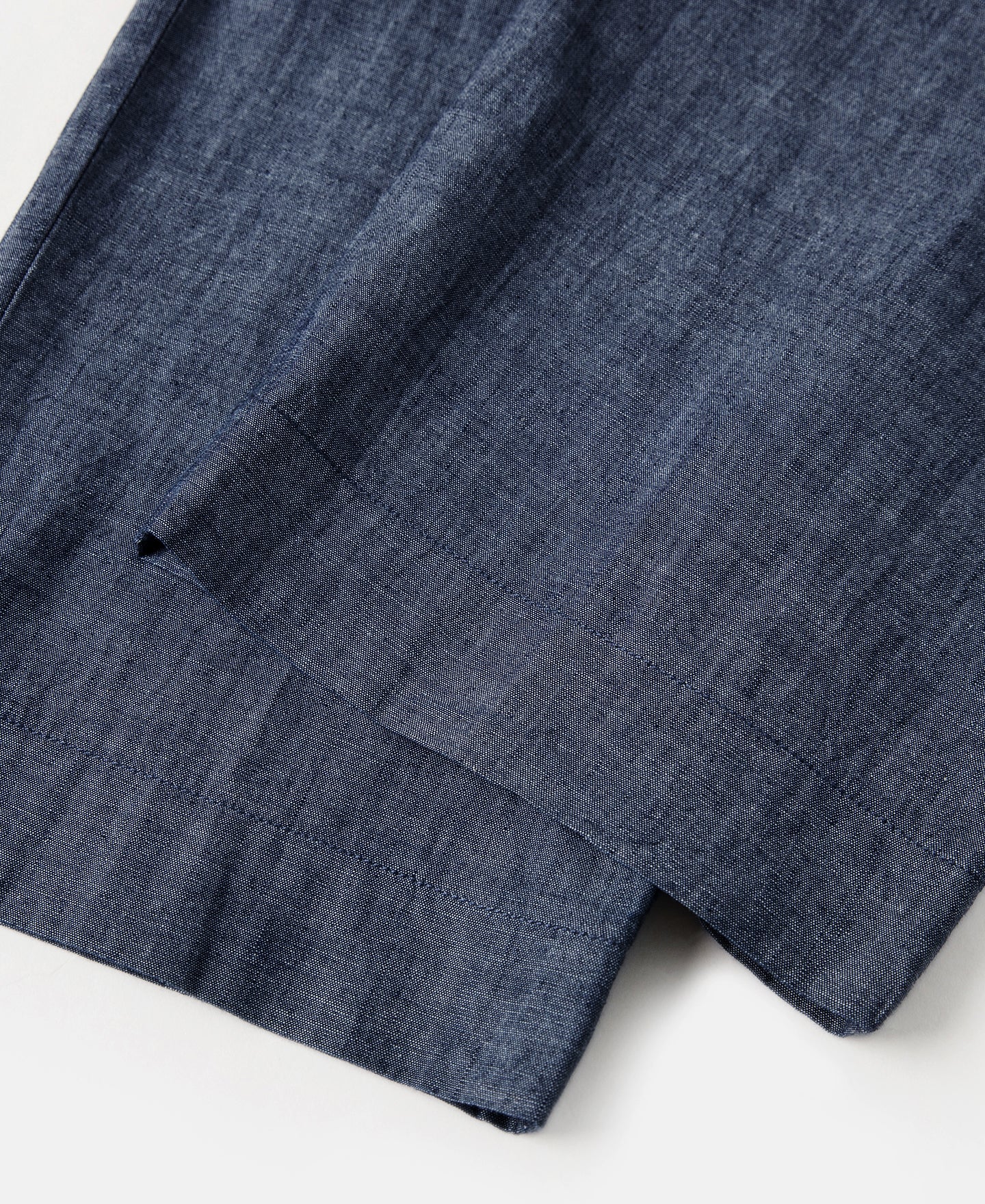 1930s Double-Pleated Chambray Pants - Image 18