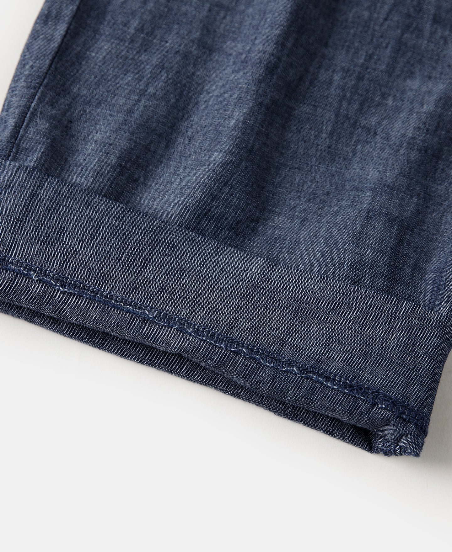 1930s Double-Pleated Chambray Pants - Image 19