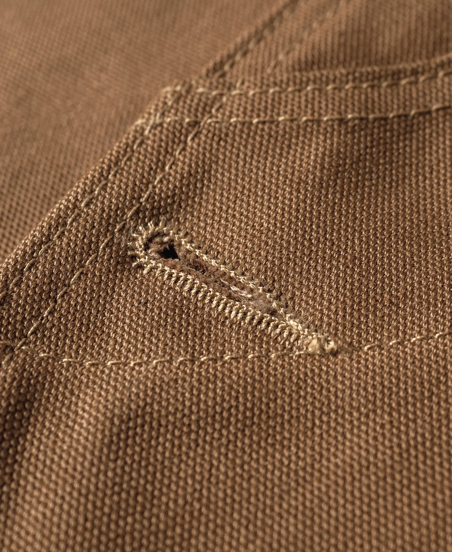 1930s Heavyweight Canvas Game Pocket Hunting Vest - Khaki - Image 16