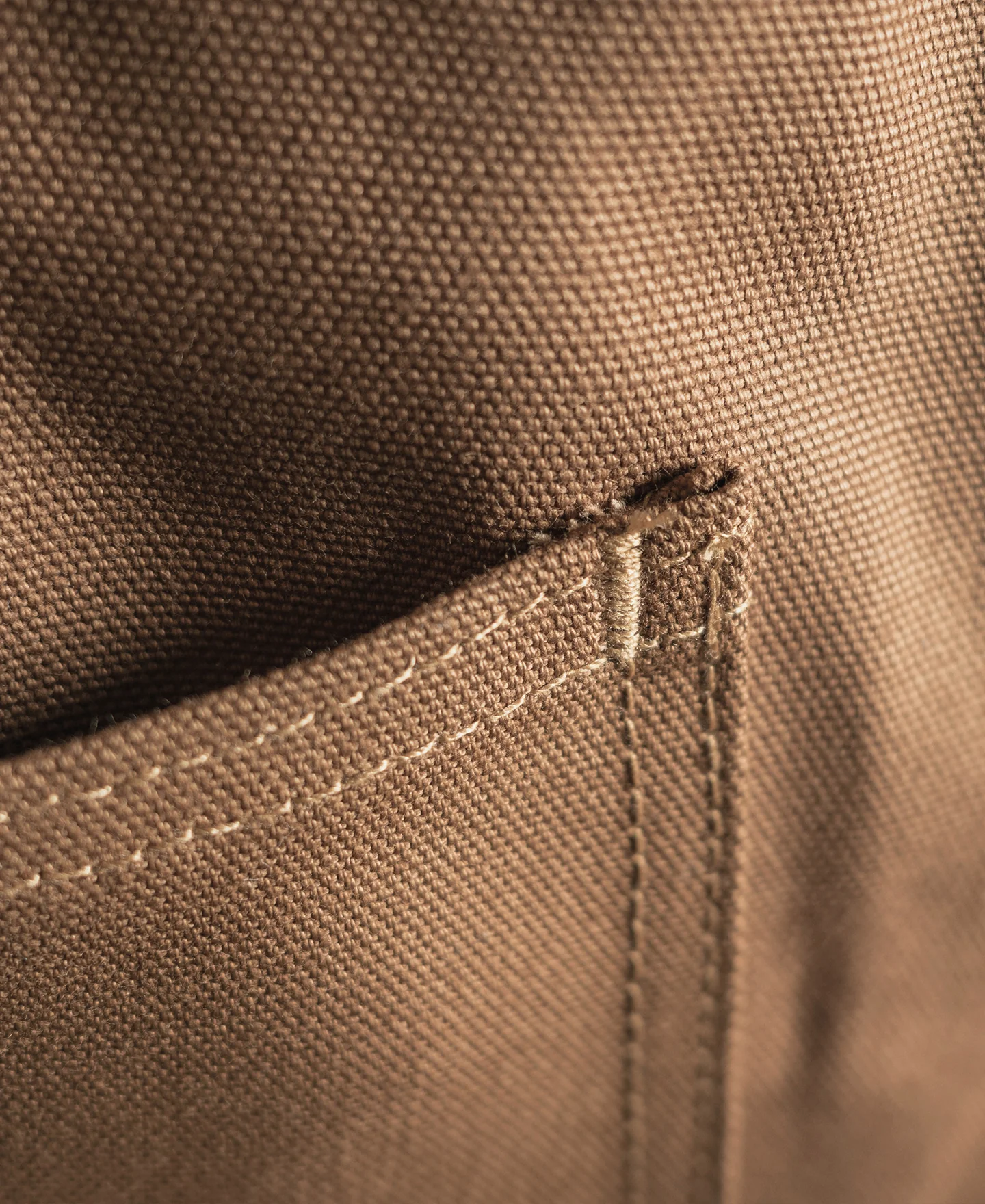 1930s Heavyweight Canvas Game Pocket Hunting Vest - Khaki - Image 18
