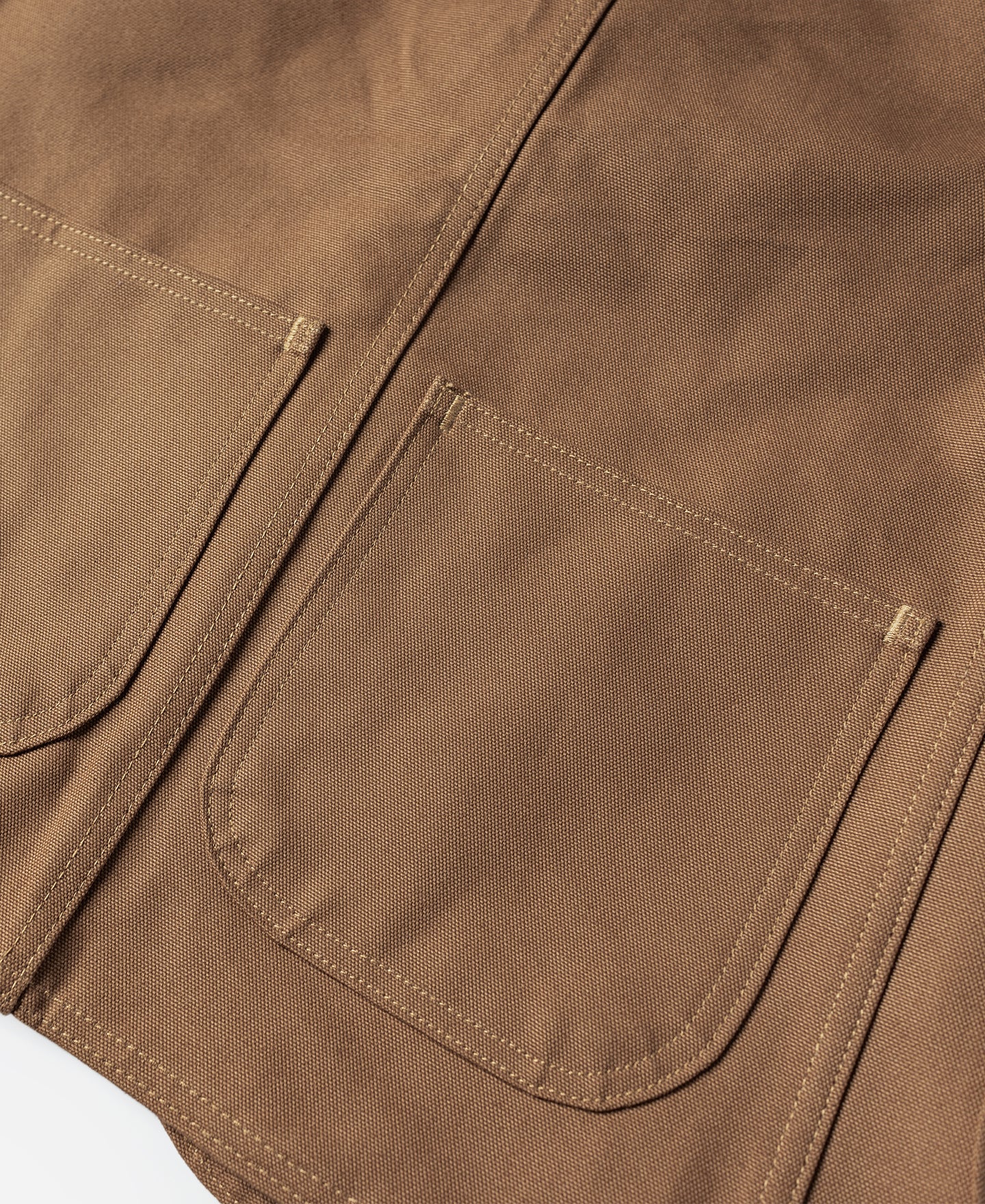 1930s Heavyweight Canvas Game Pocket Hunting Vest - Khaki - Image 21
