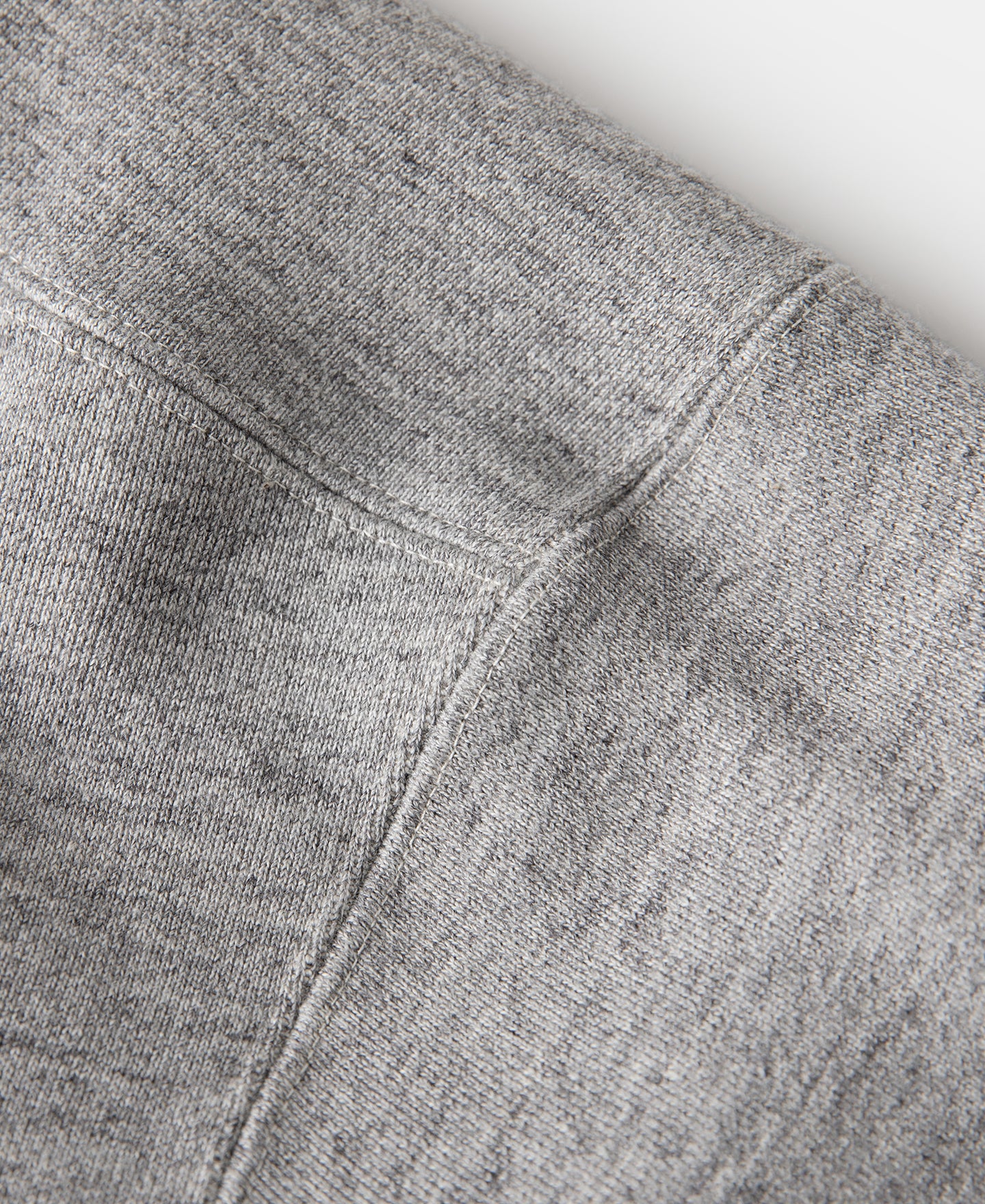 1930s Rugged CCC Black Panther Double V-Neck Insert Sweater - Gray - Image 11