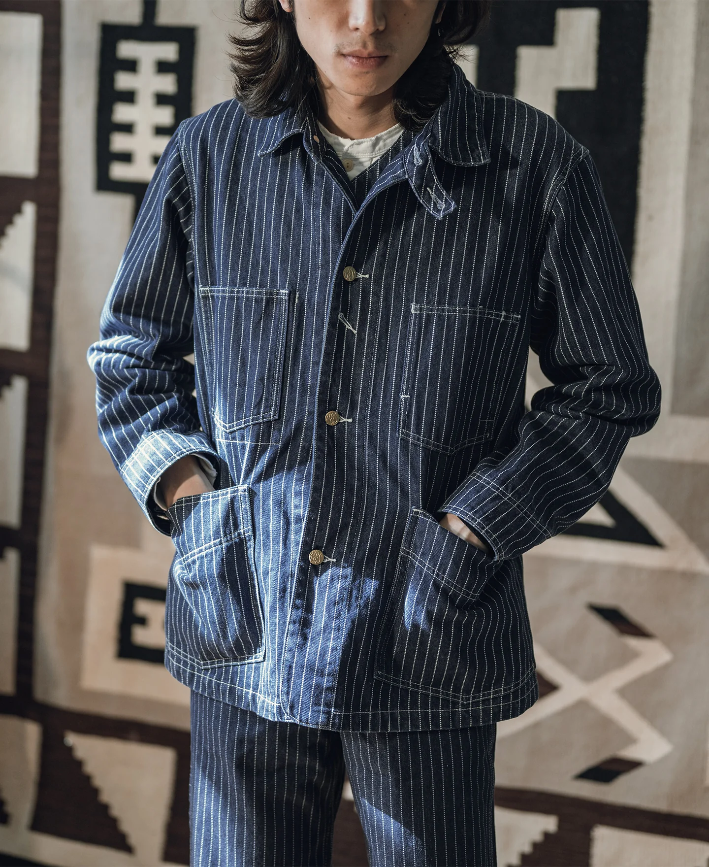 1930s Wabash Railway Work Coat - Image 3
