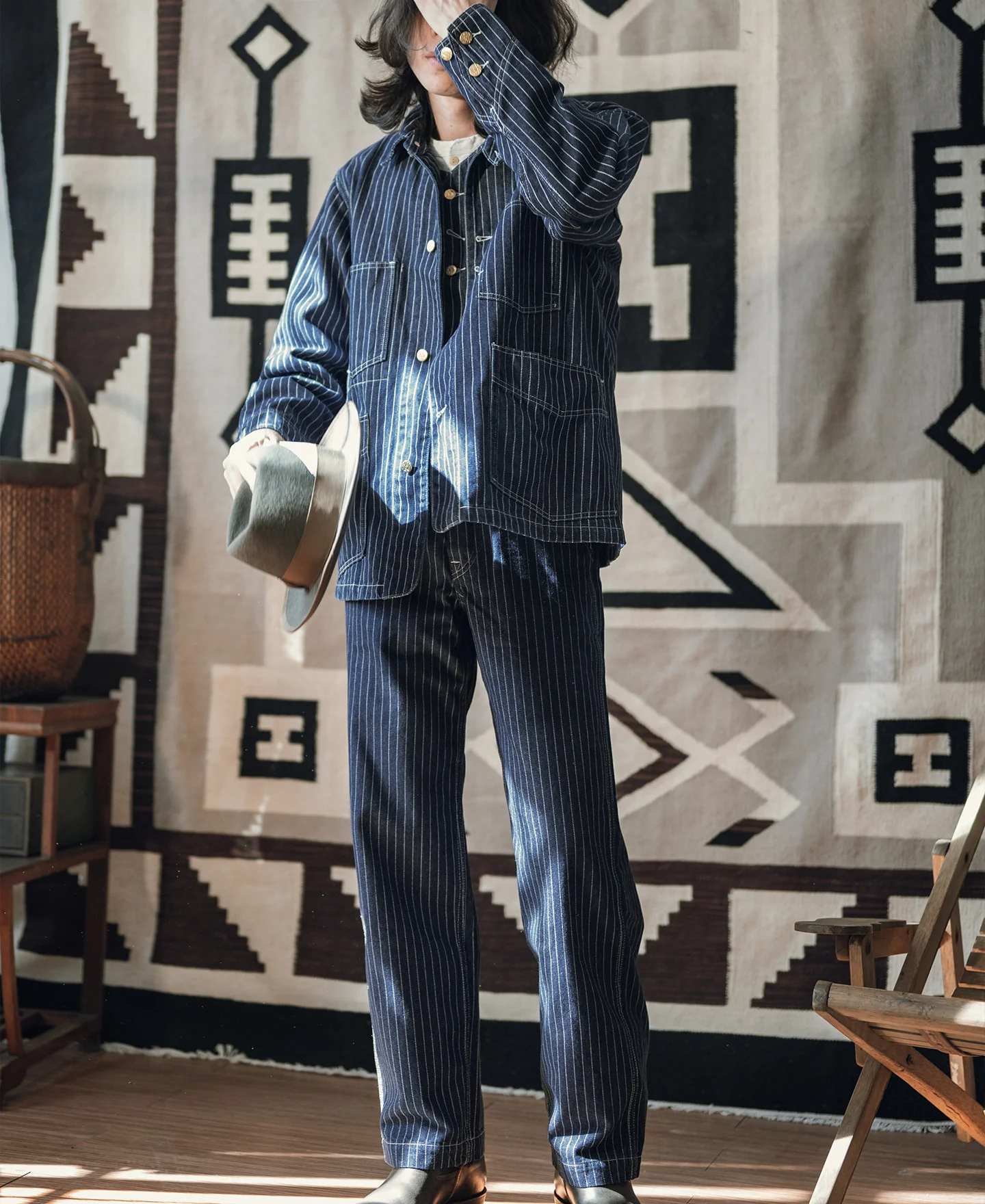 1930s Wabash Railway Work Coat - Image 7