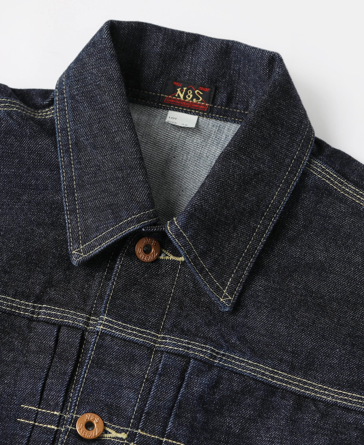 1936 Model Cowboy Selvedge Denim Jacket - Image 5