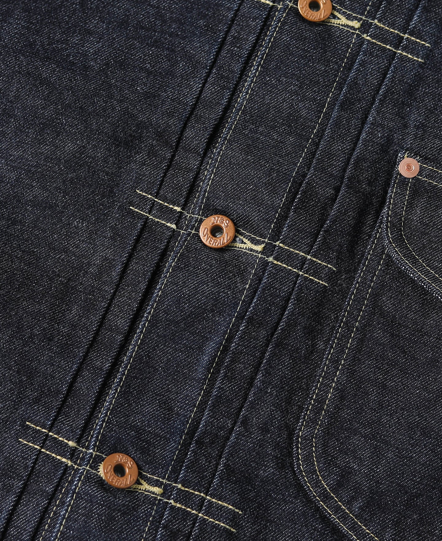 1936 Model Cowboy Selvedge Denim Jacket - Image 8
