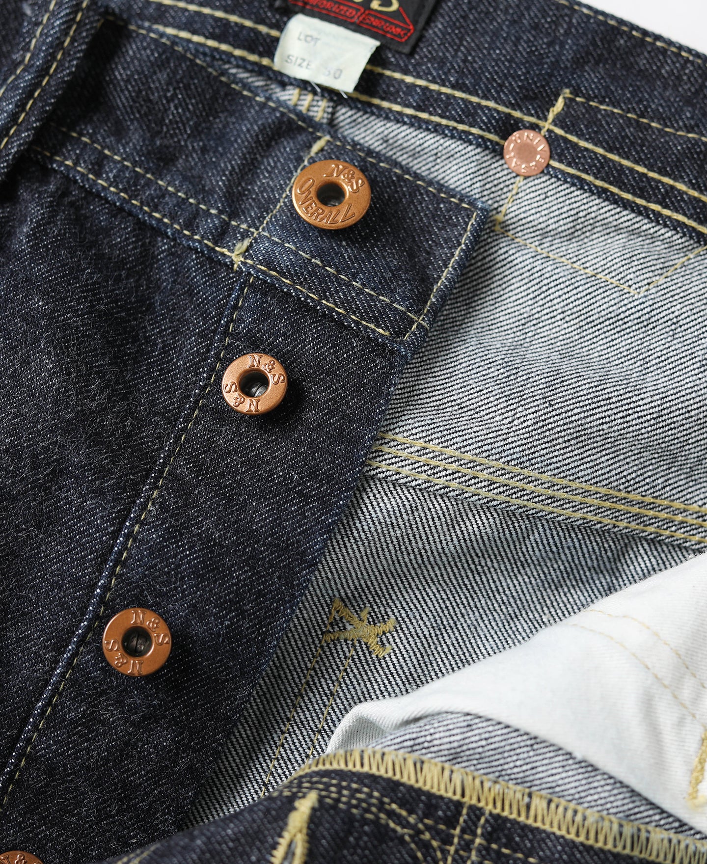 1936 Model Cowboy Selvedge Denim Jeans - Image 6