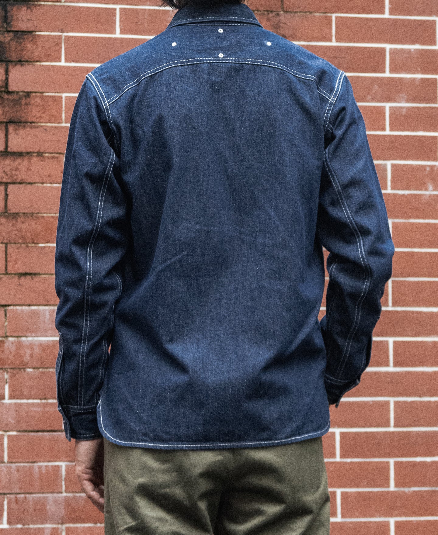 1937 10.5 oz Denim Workshirt - Image 4