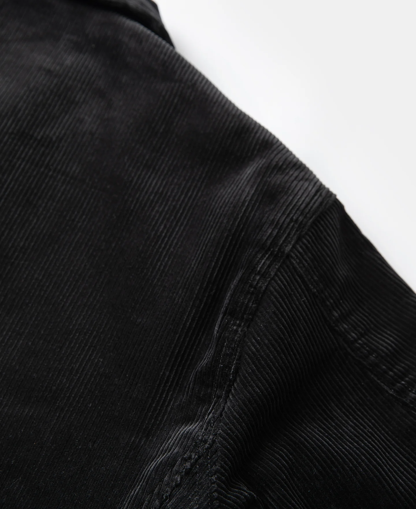 1940s Heavyweight Corduroy Cossack Jacket - Black - Image 14