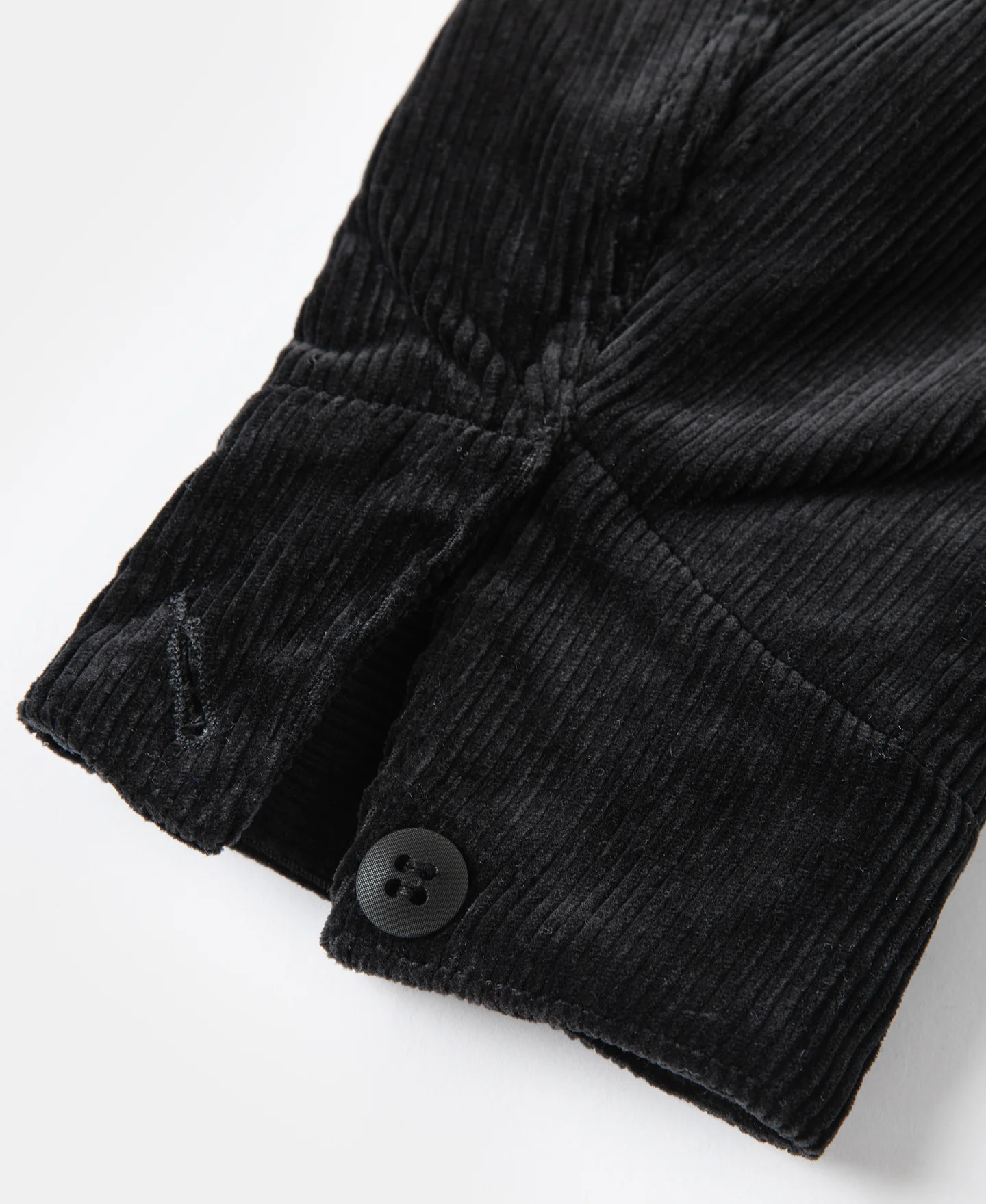 1940s Heavyweight Corduroy Cossack Jacket - Black - Image 15