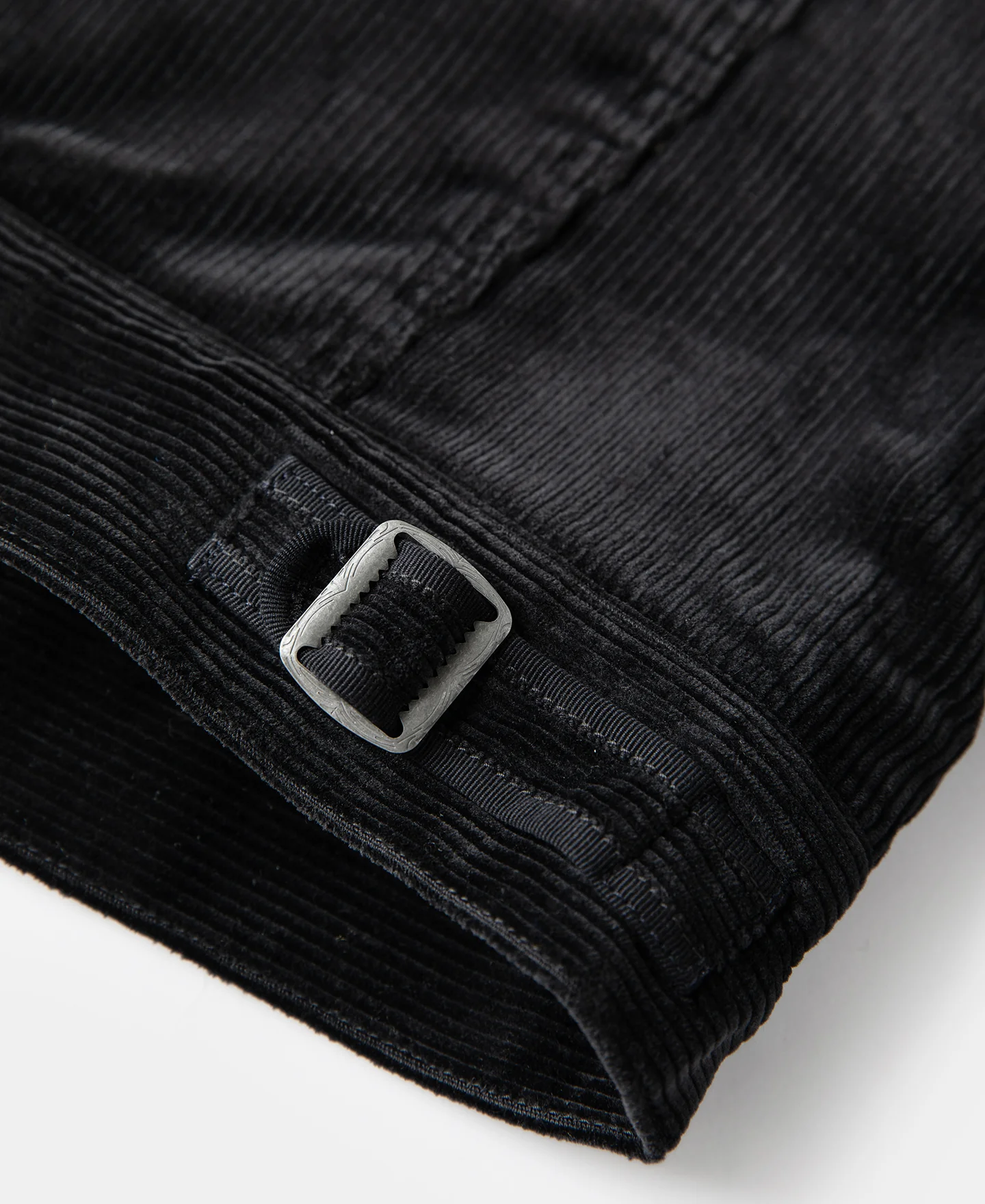 1940s Heavyweight Corduroy Cossack Jacket - Black - Image 16