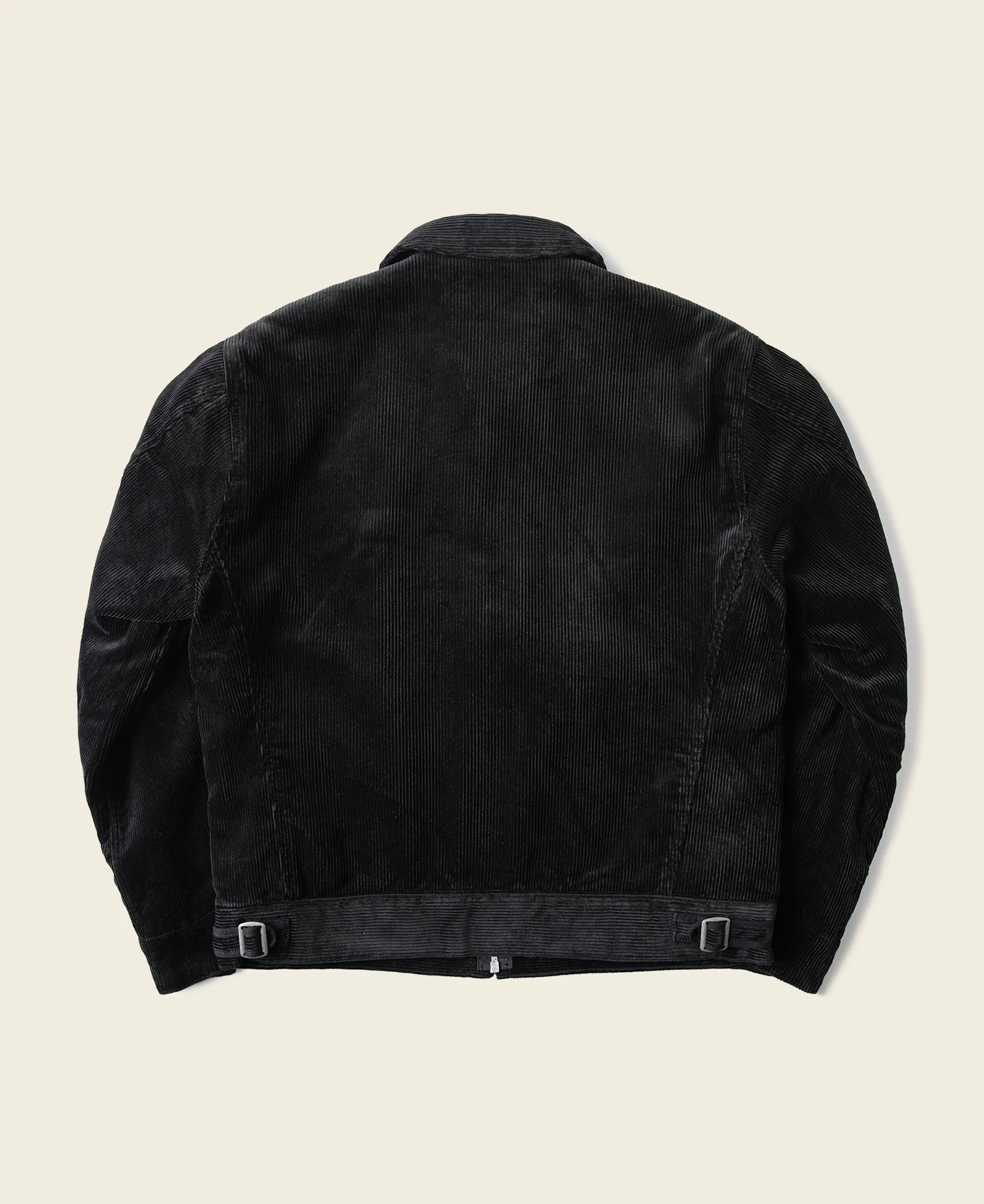 1940s Heavyweight Corduroy Cossack Jacket - Black - Image 2
