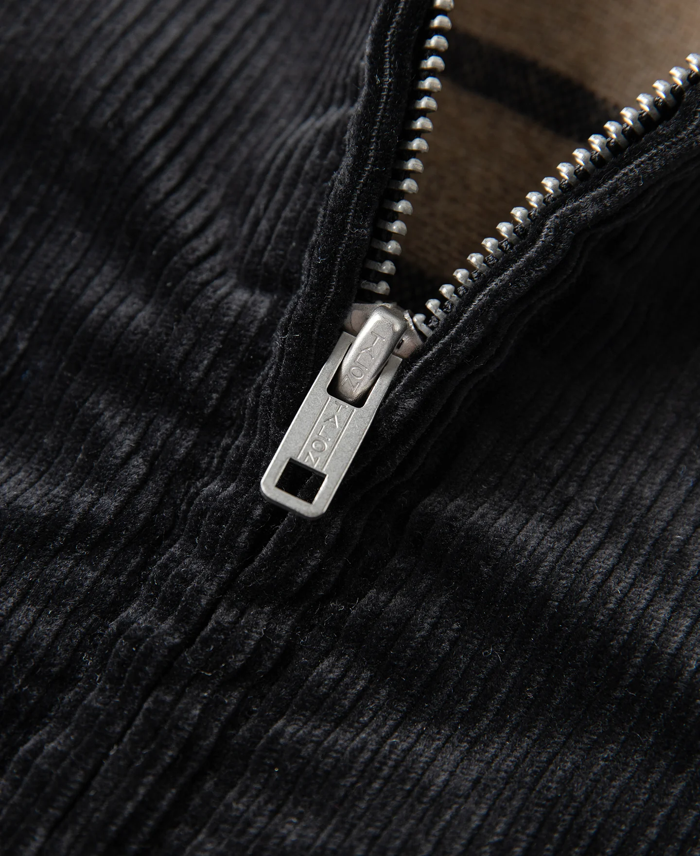 1940s Heavyweight Corduroy Cossack Jacket - Black - Image 9