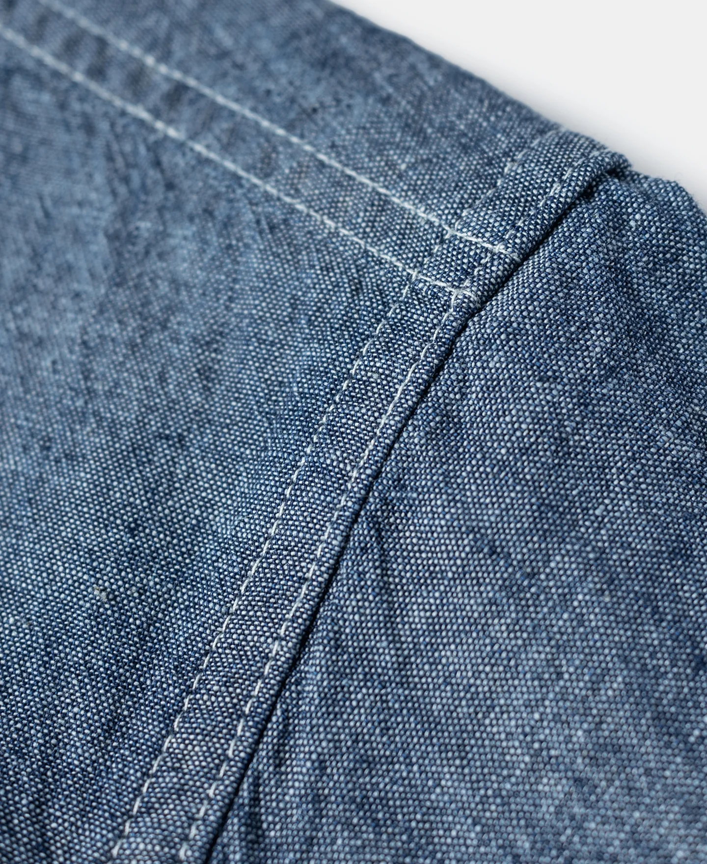 1943 Slub Cotton Chambray Work Shirt - Image 11