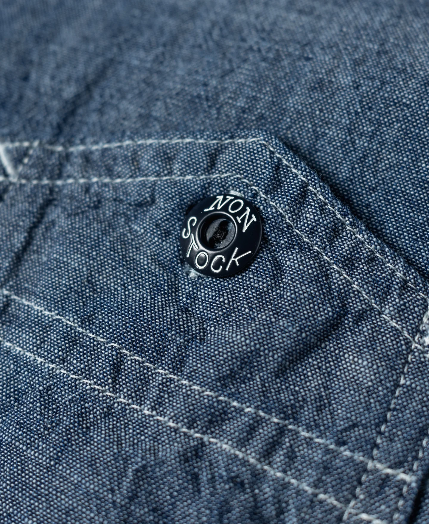 1943 Slub Cotton Chambray Work Shirt - Image 14
