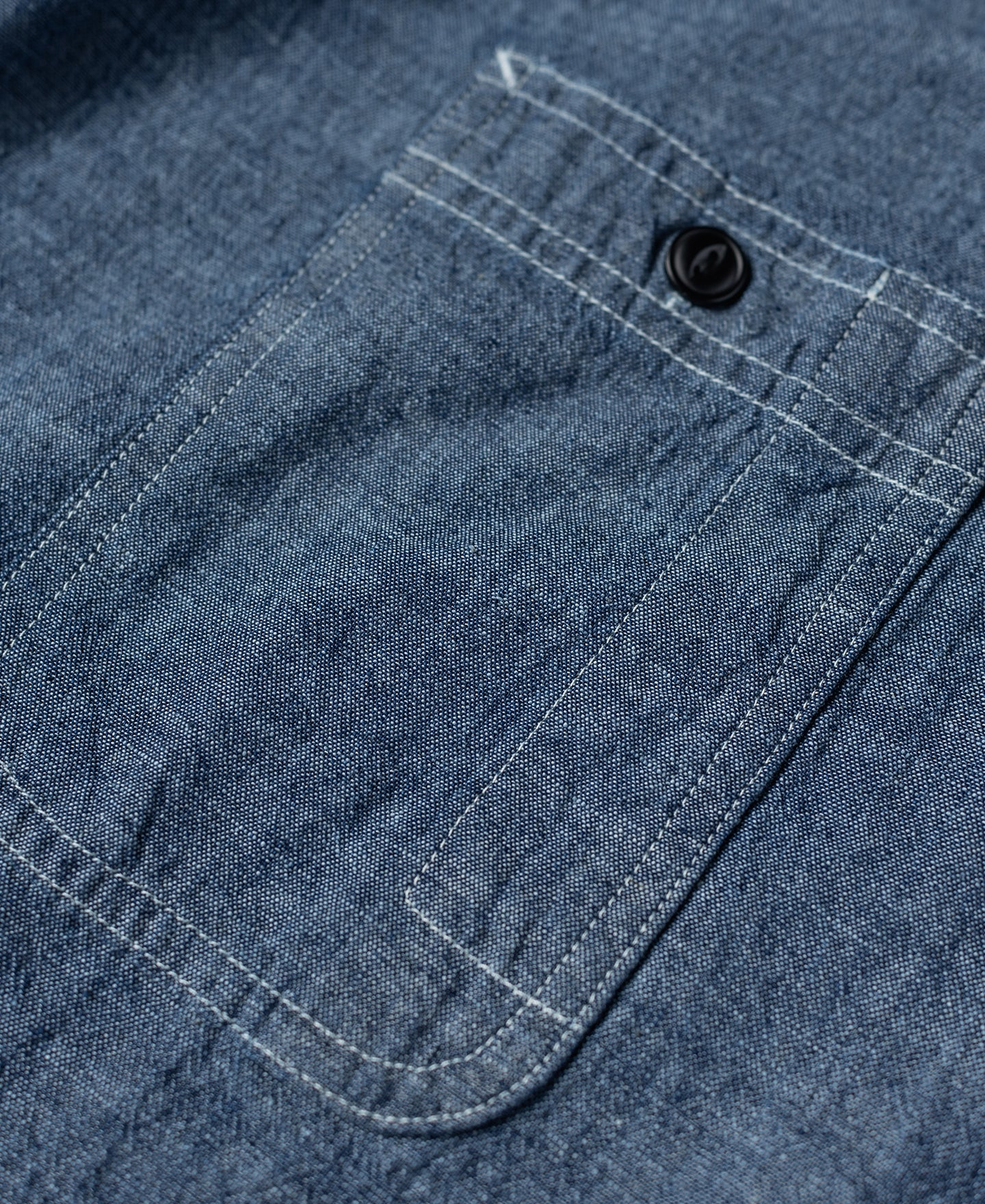 1943 Slub Cotton Chambray Work Shirt - Image 15
