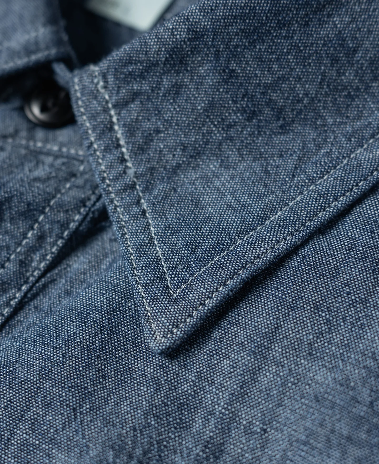 1943 Slub Cotton Chambray Work Shirt - Image 9