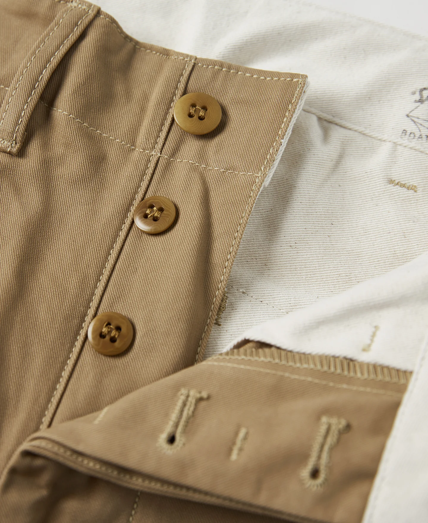 1944 USMC Officer Trousers - Khaki - Image 4