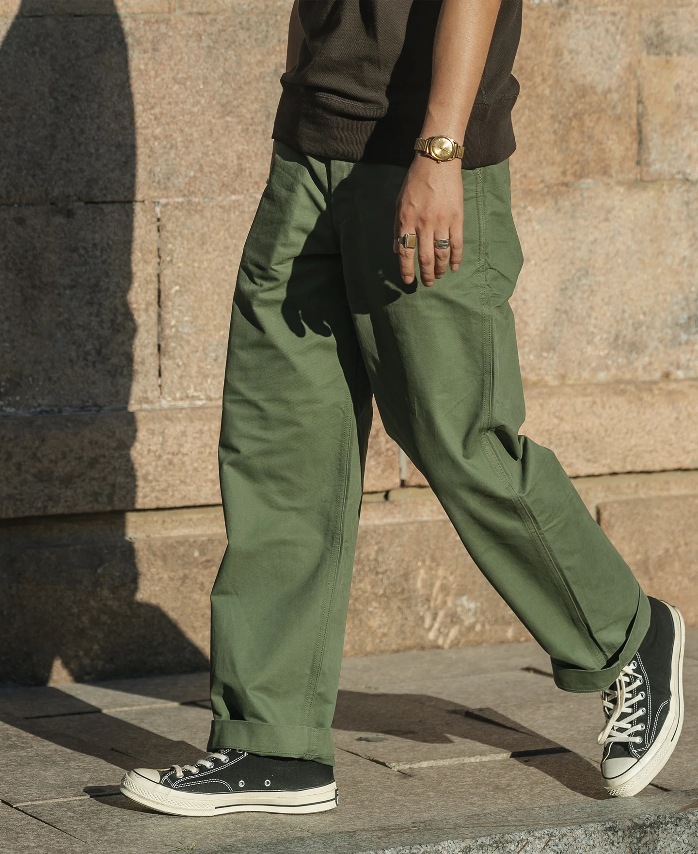 1944 USMC Officer Trousers - Olive - Image 4