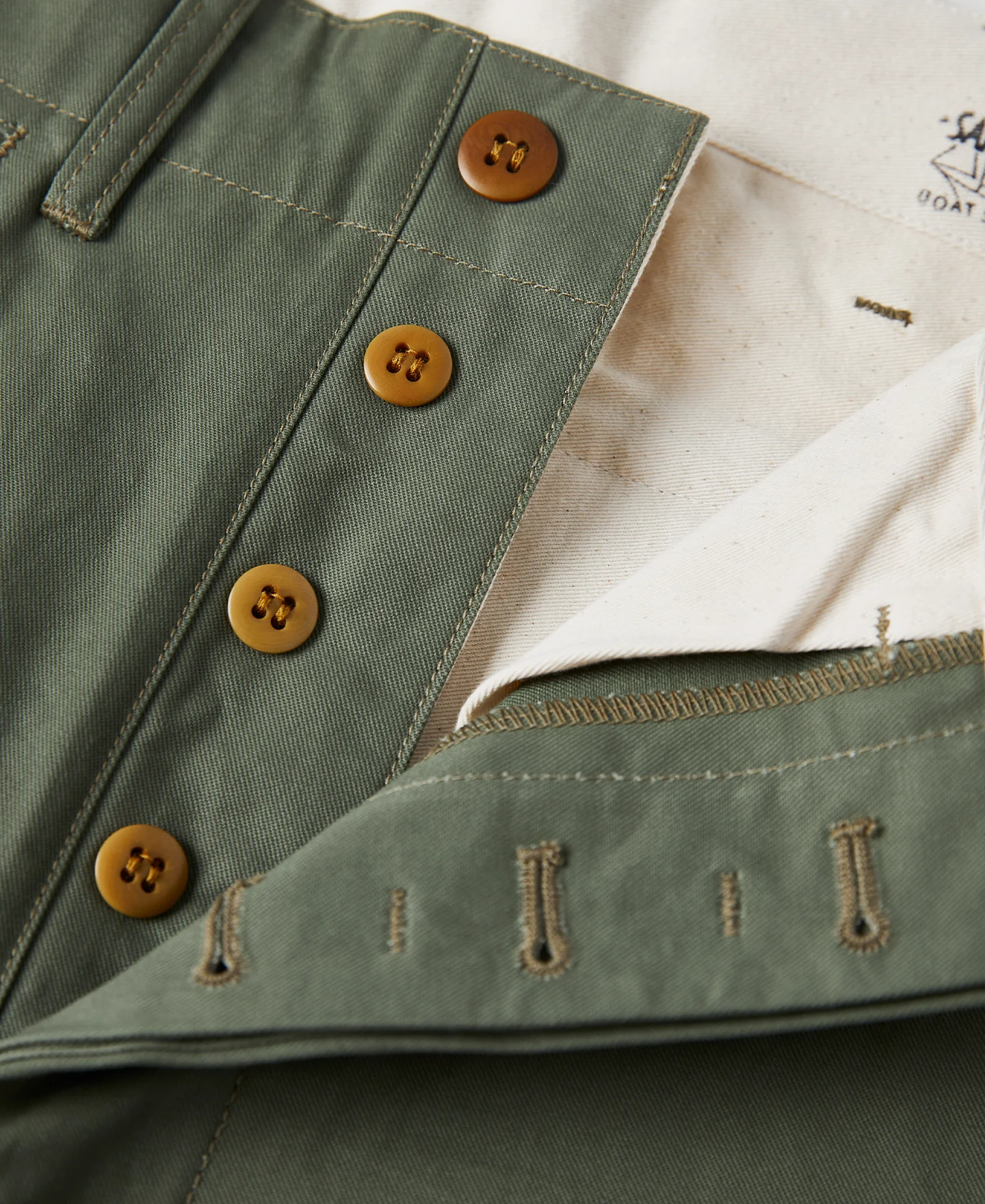 1944 USMC Officer Trousers - Olive - Image 7