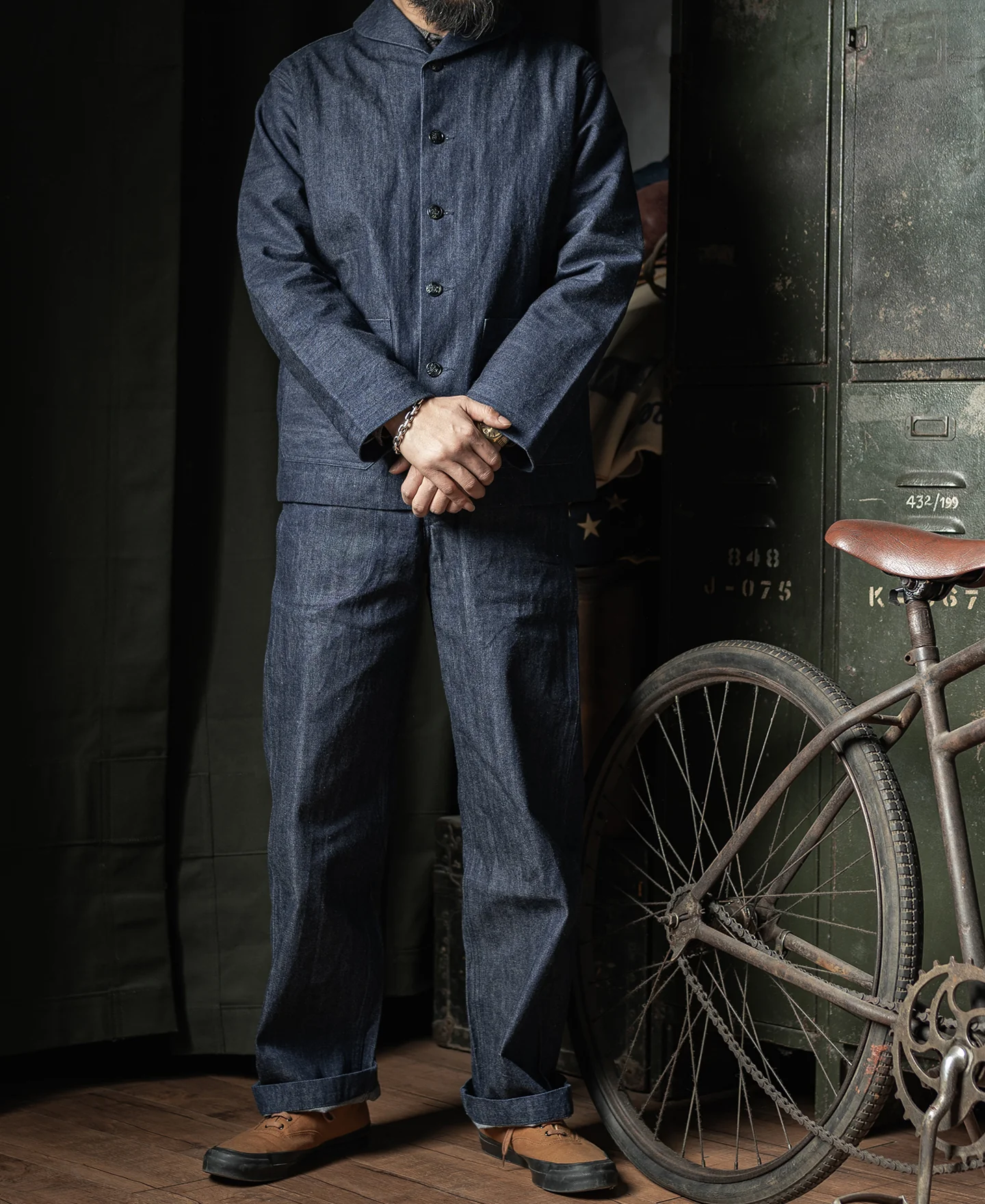 1945 USN Dungaree Trousers - Image 6