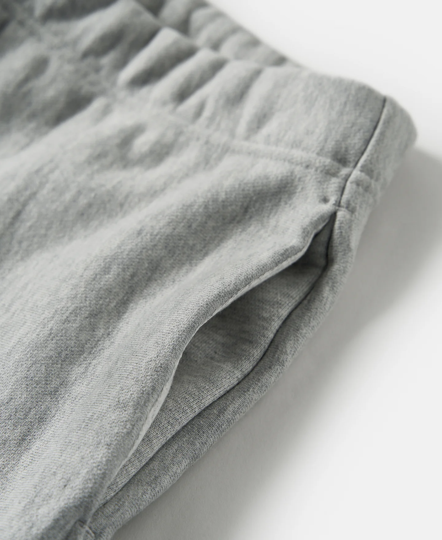 1950s 20.5 oz Terry Cloth Reverse Weave Sweatpants - Gray - Image 13