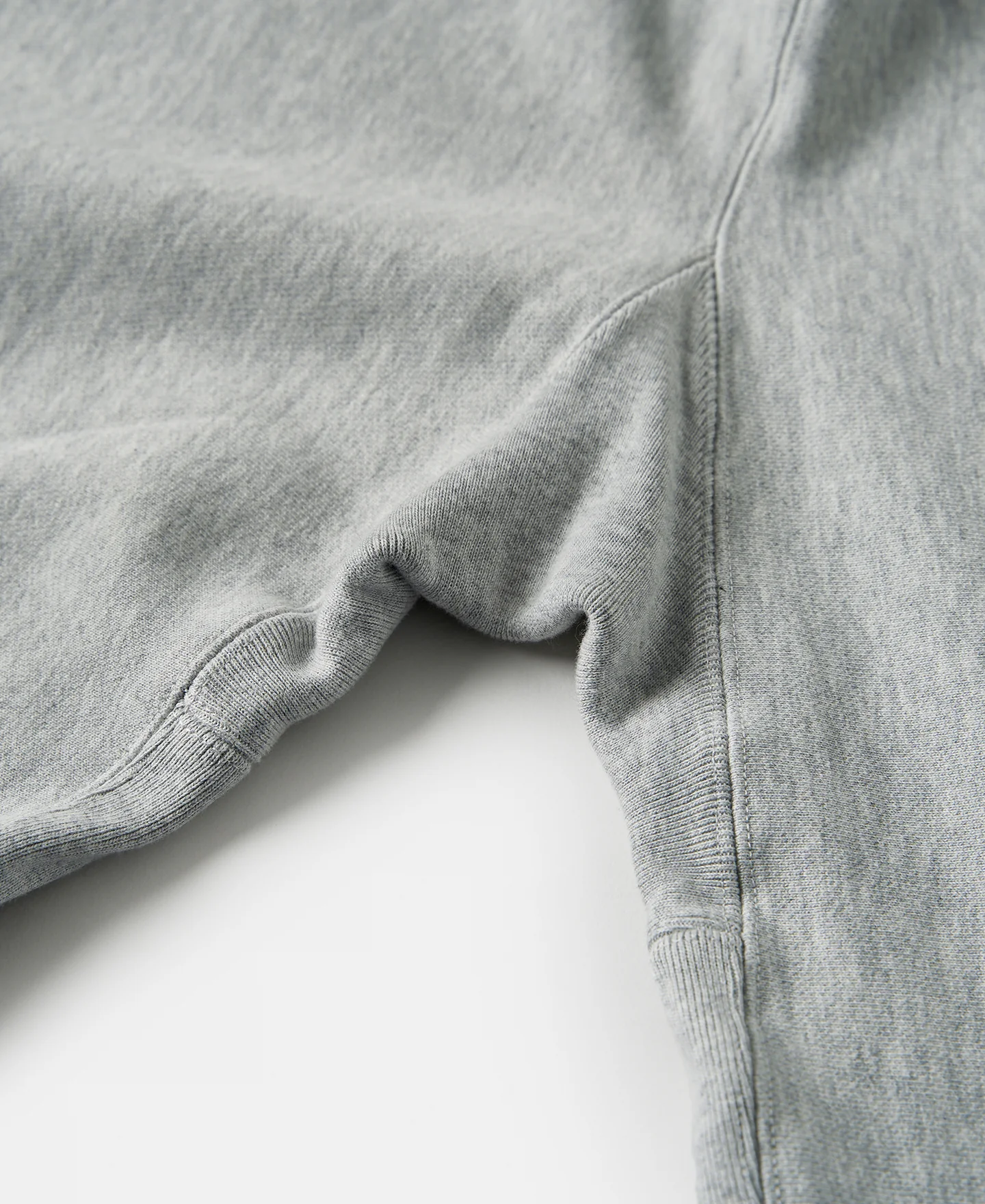 1950s 20.5 oz Terry Cloth Reverse Weave Sweatpants - Gray - Image 14