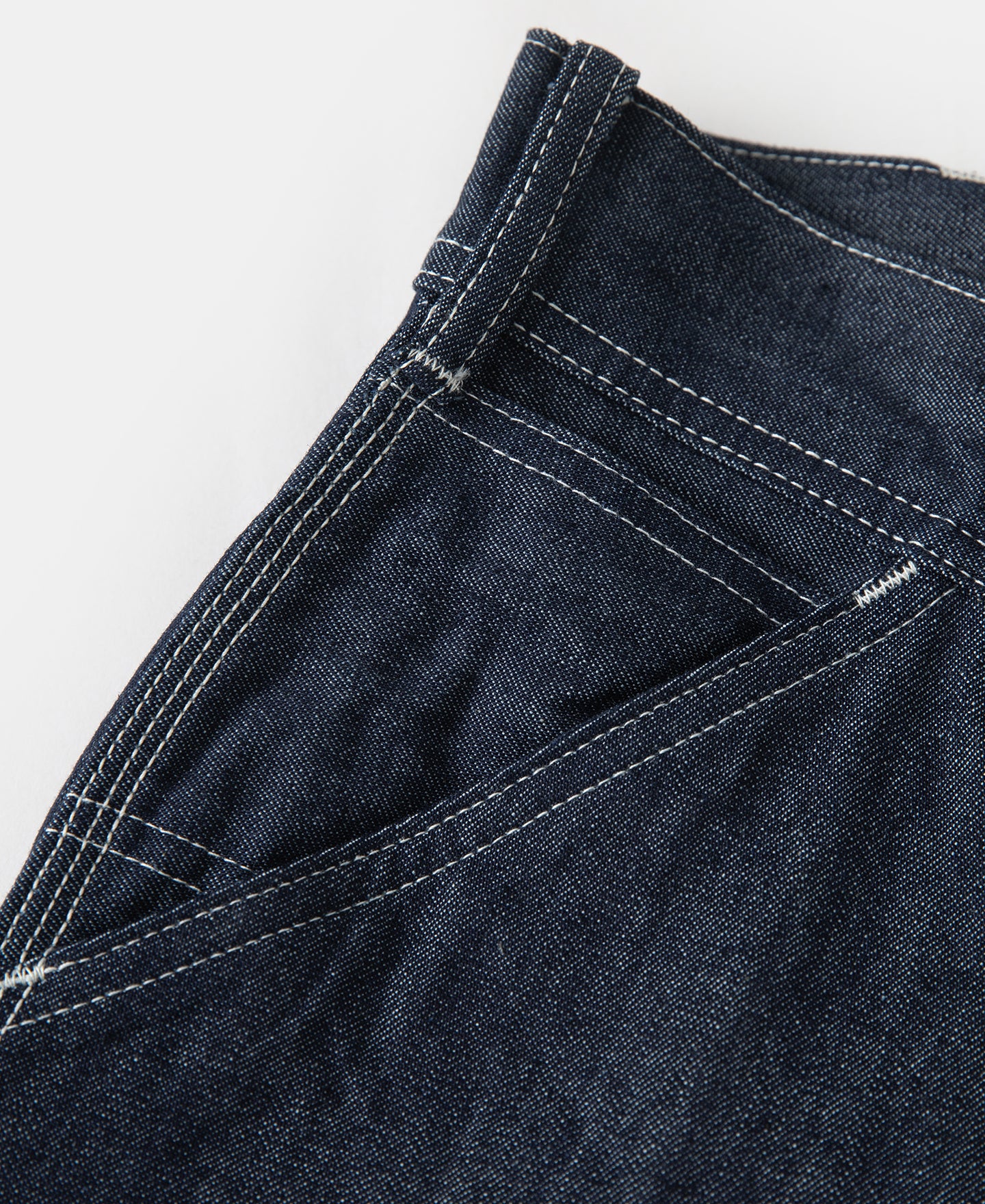1950s Indigo Denim Painter Pants - Image 13