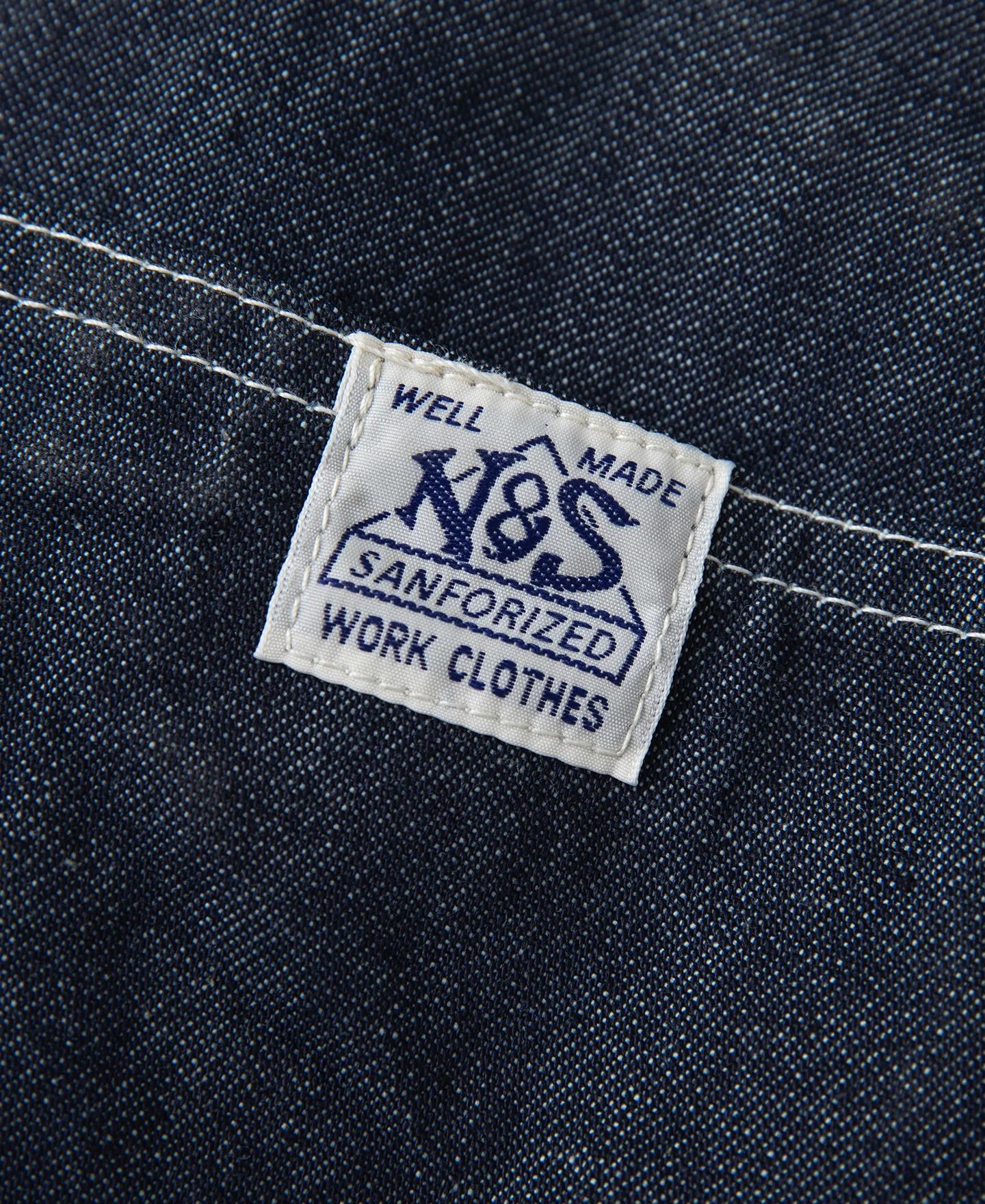 1950s Indigo Denim Painter Pants - Image 18