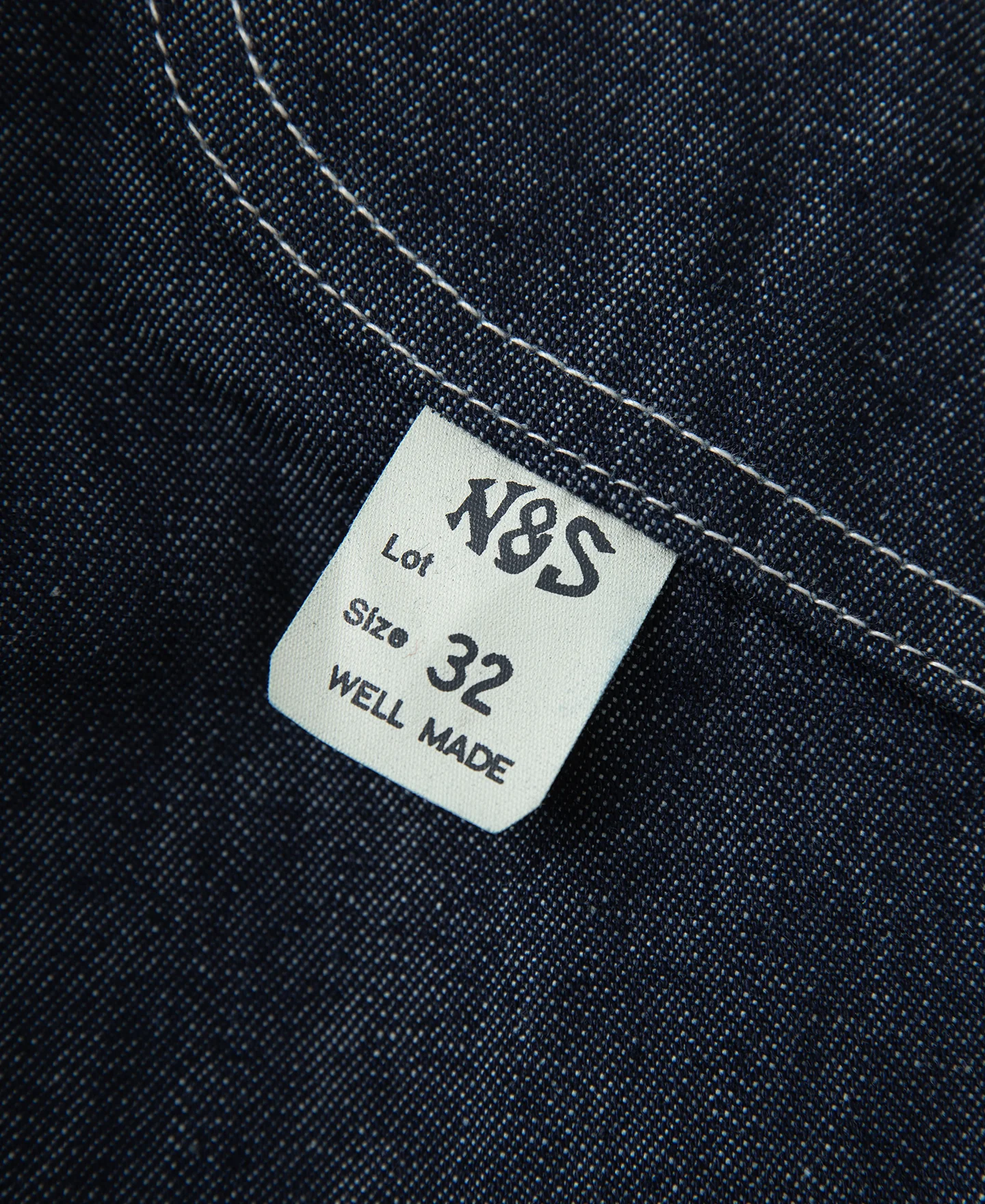 1950s Indigo Denim Painter Pants - Image 20