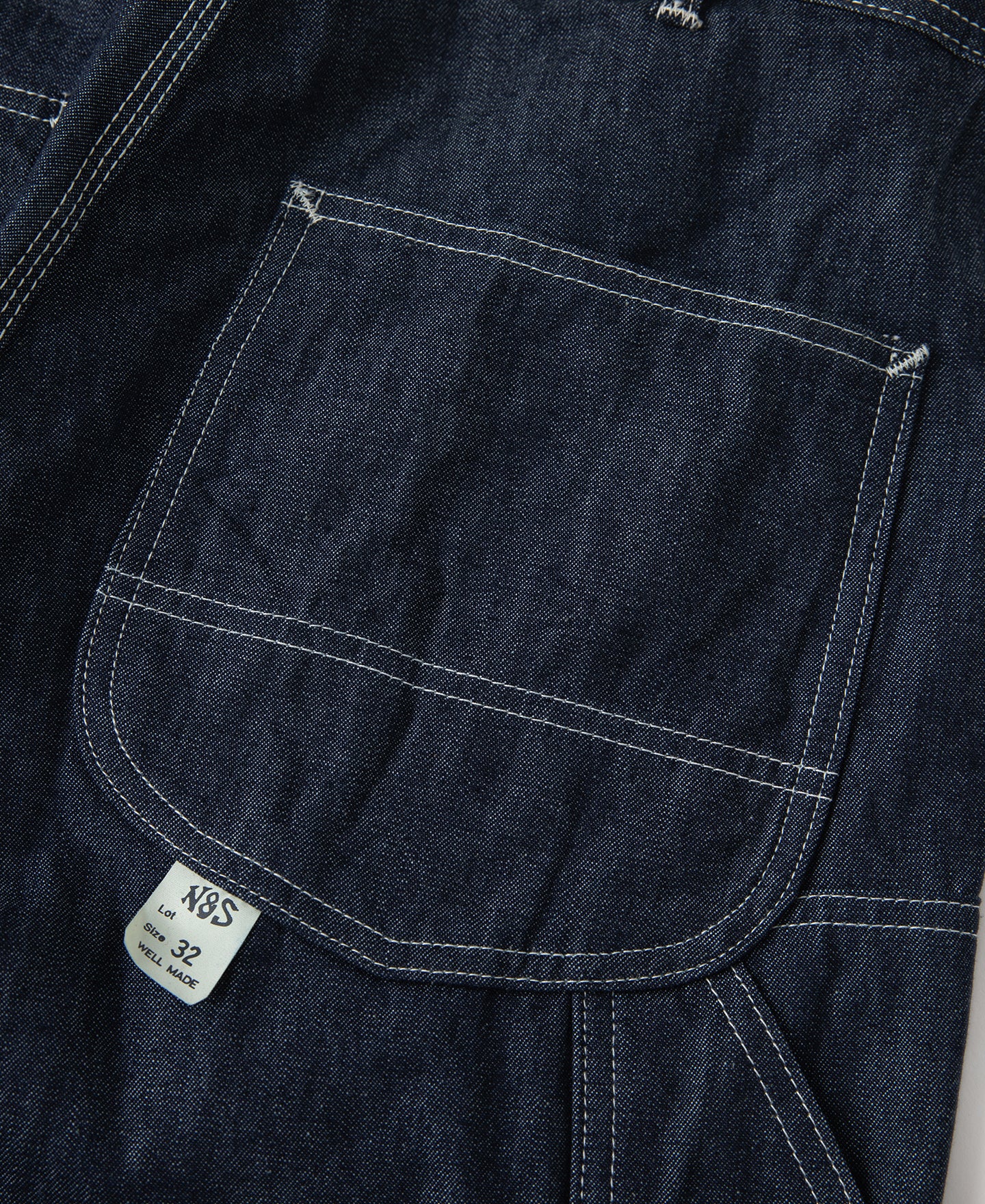 1950s Indigo Denim Painter Pants - Image 23