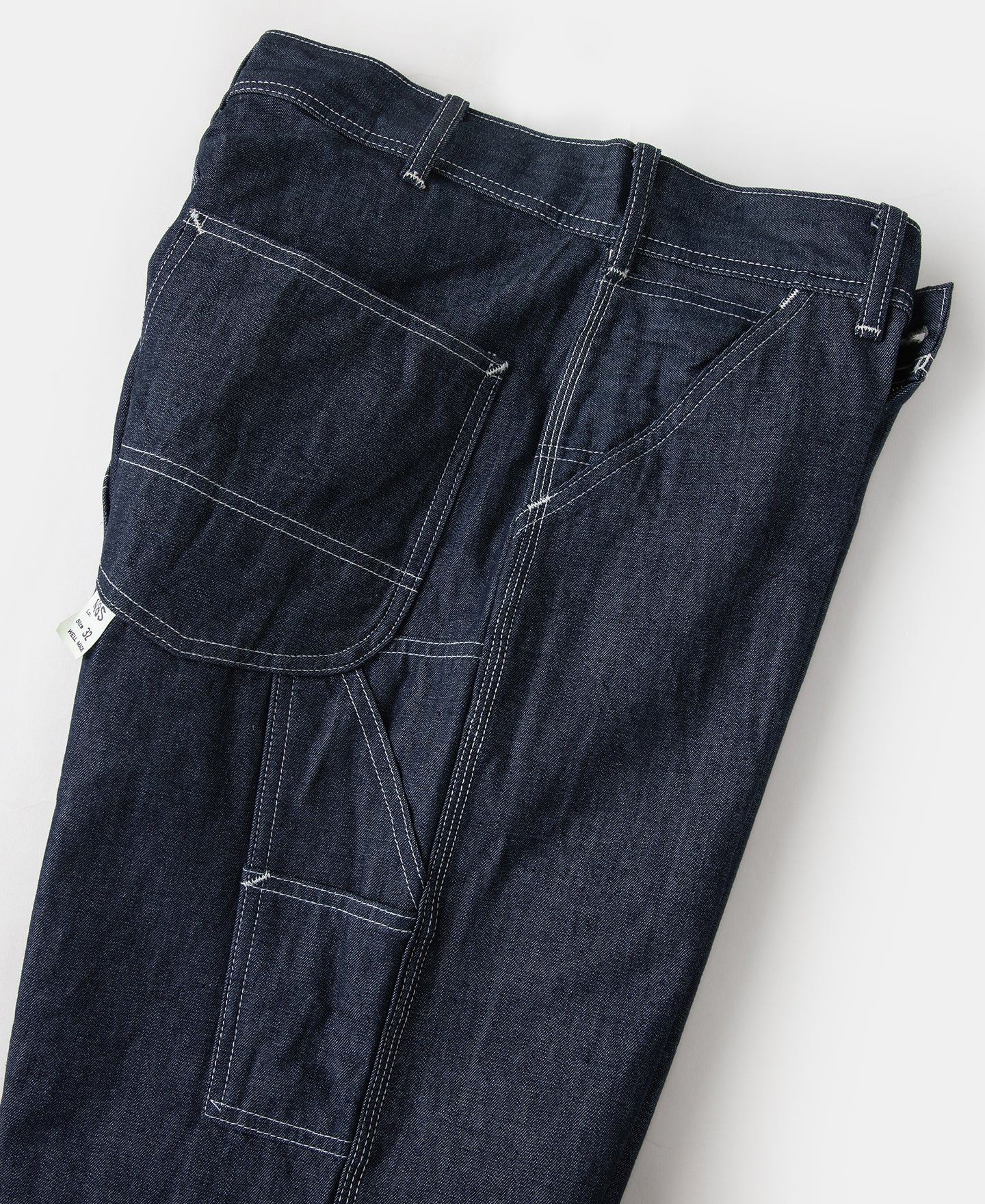 1950s Indigo Denim Painter Pants - Image 3