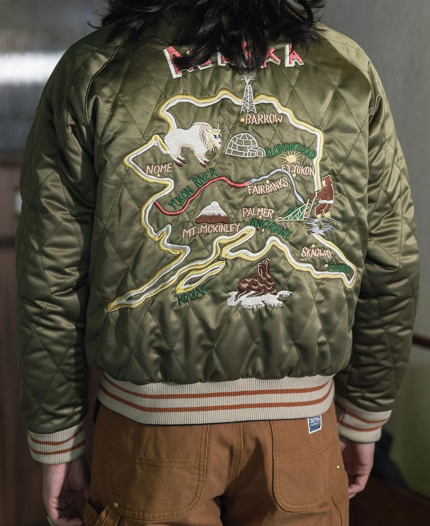 1950s Reversible Souvenir Jacket - Alaska - Image 10
