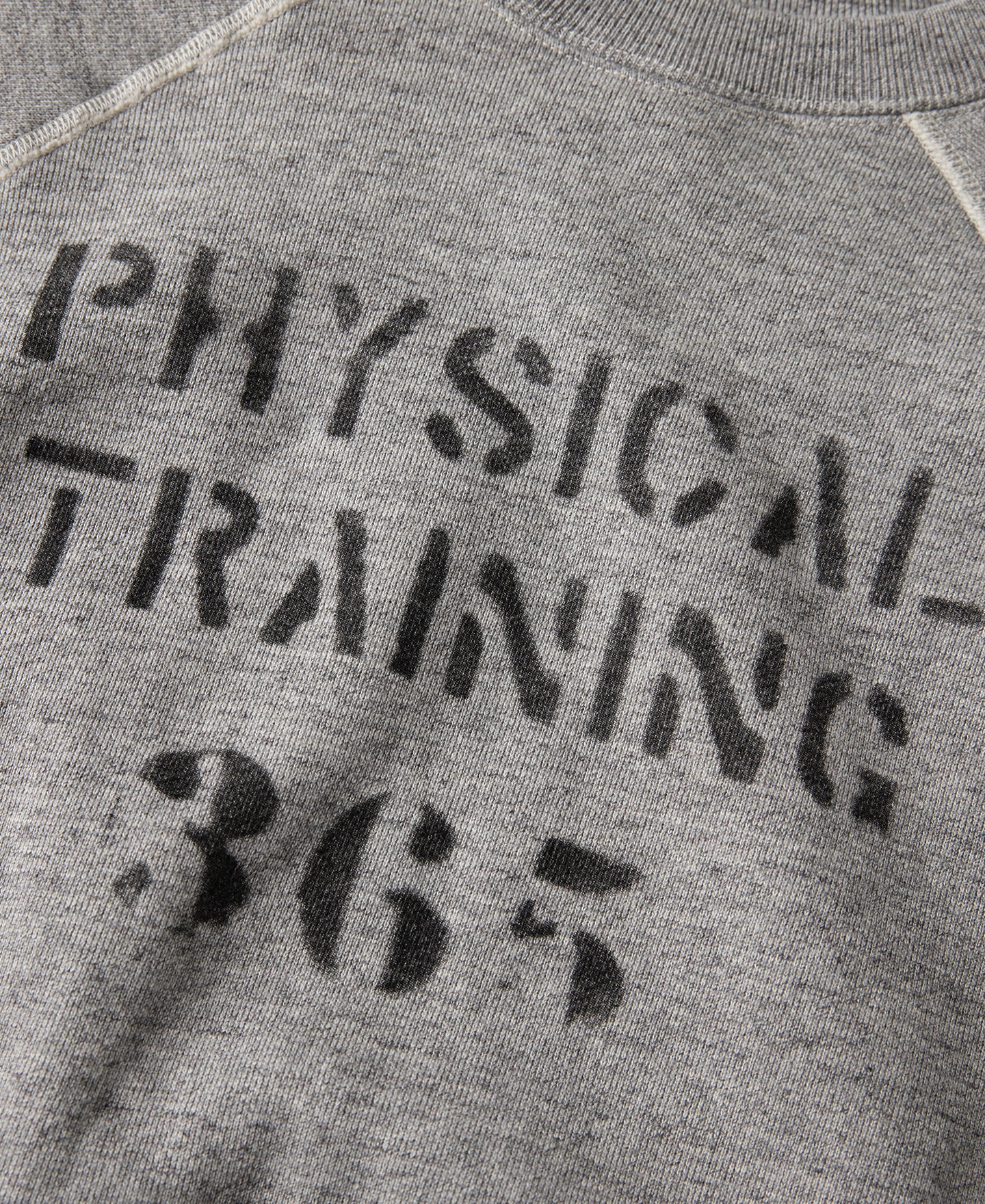 1950s Sports Training Raglan Sleeve Sweater - Gray - Image 9