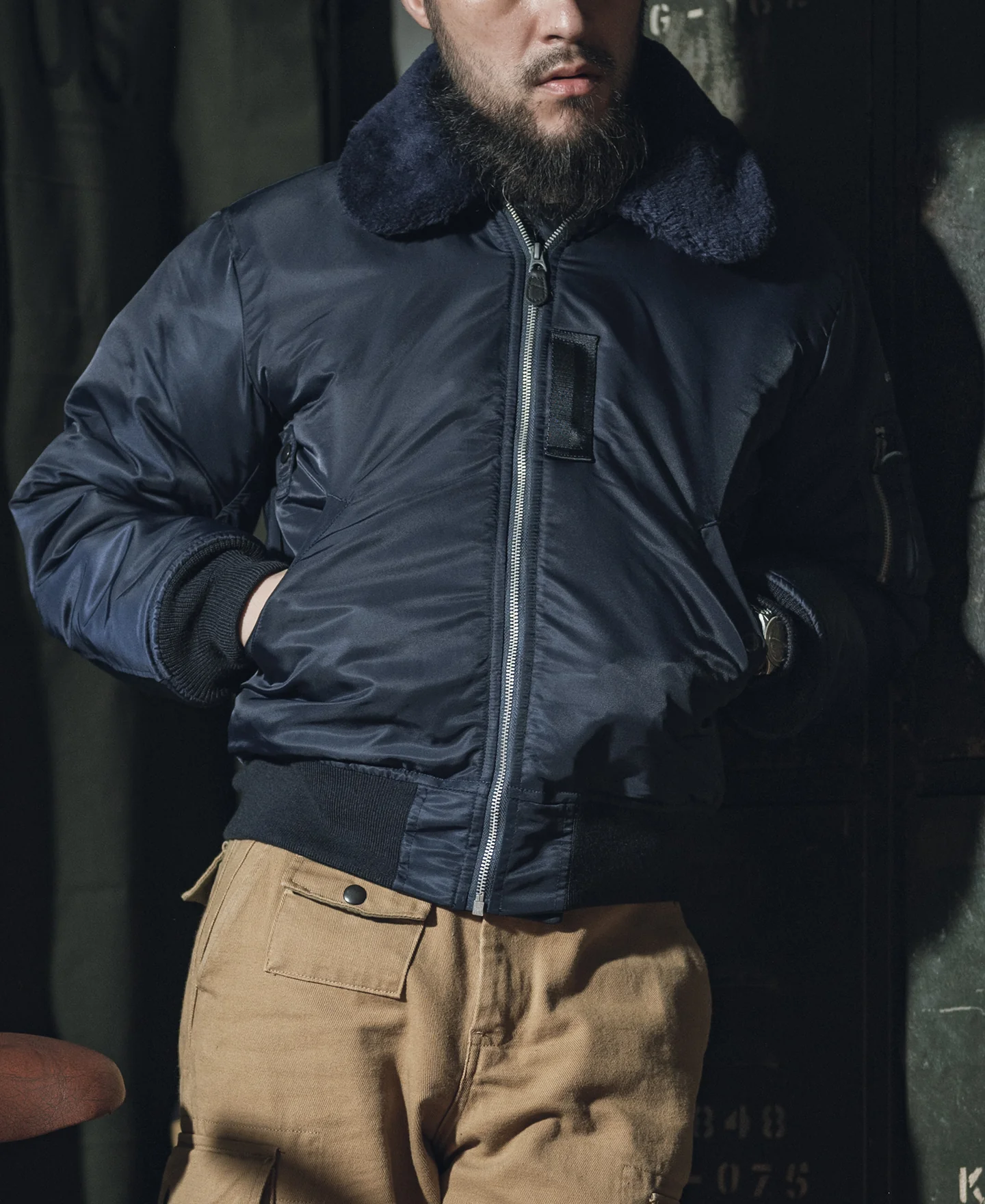 1950s US Air Force Type B-15C Flight Jacket - Image 5
